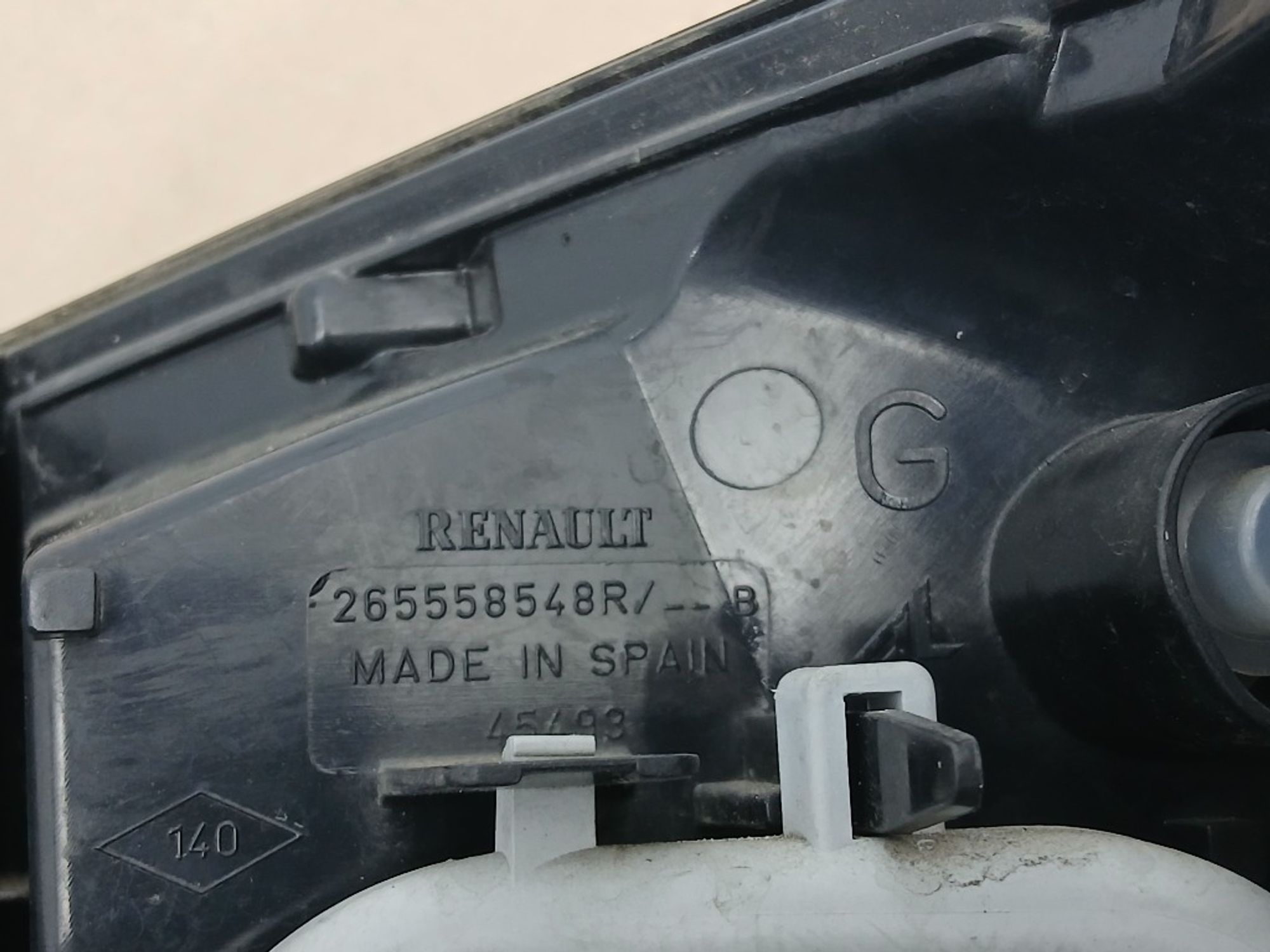 Фонарь задний левый задний левый Renault Kaptur, 5000 рублей, Ростов-на-Дону