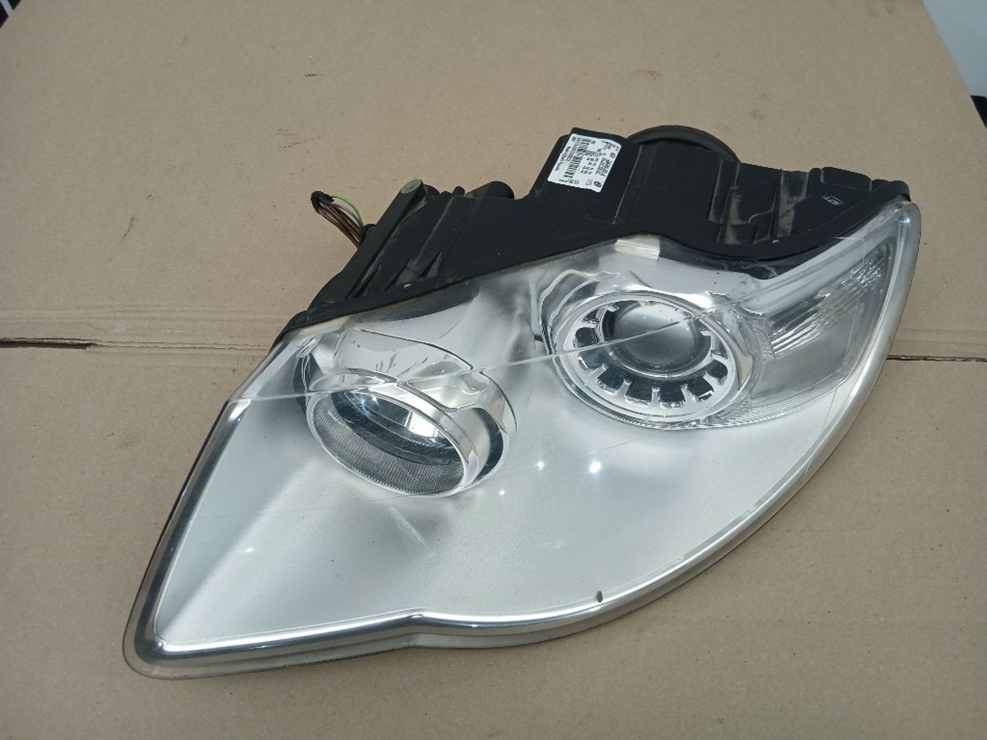 Фара галогеновая передняя левая Volkswagen Touareg, 21000 рублей, Ростов-на-Дону