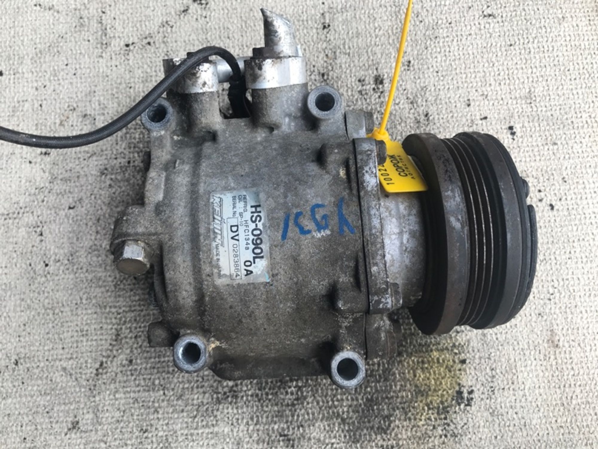 Компрессор кондиционера Honda CR-V B20Z1, 6000 рублей, Ростов-на-Дону