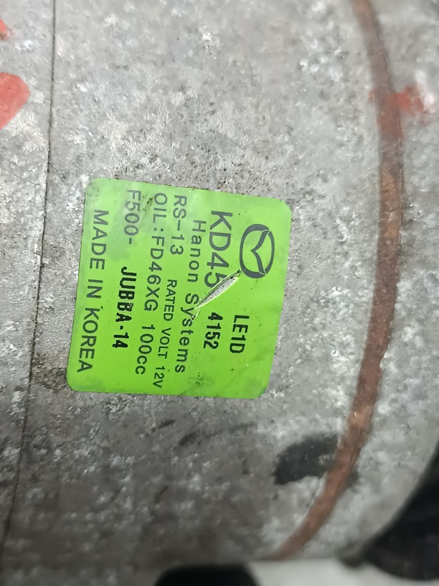 Компрессор кондиционера Mazda 3 PE-VPS, 8000 рублей, Ростов-на-Дону
