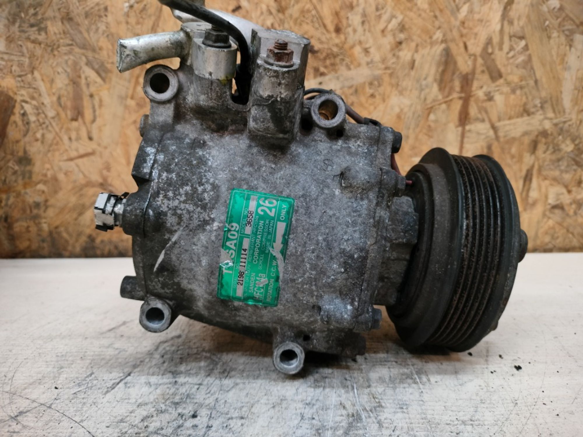 Компрессор кондиционера Honda Civic D16V1, 5000 рублей, Ростов-на-Дону