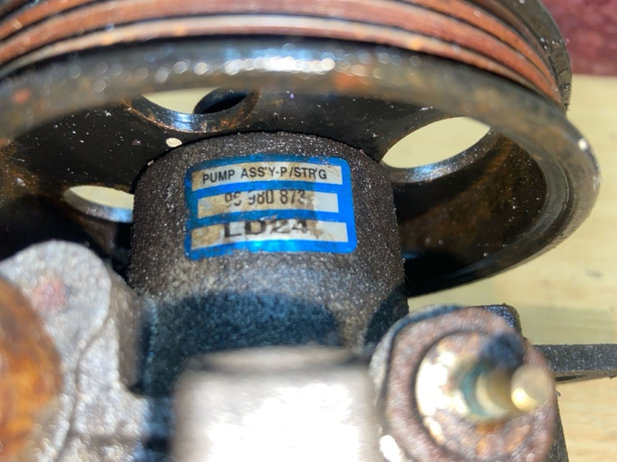 Насос гидроусилителя руля Chevrolet Spark B10D1, 3000 рублей, Ростов-на-Дону