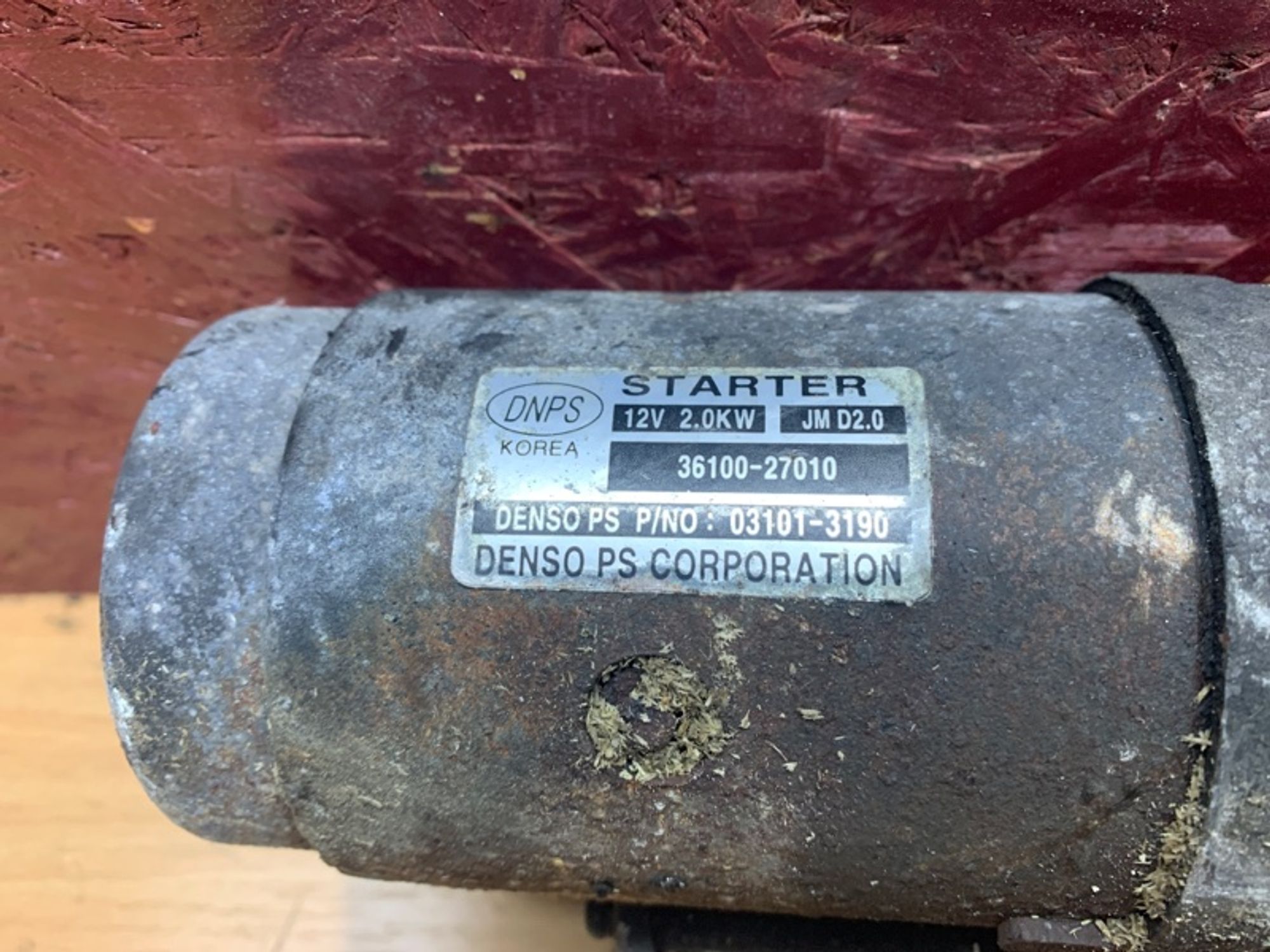 Стартер Hyundai Santa Fe D4EB, 3000 рублей, Ростов-на-Дону