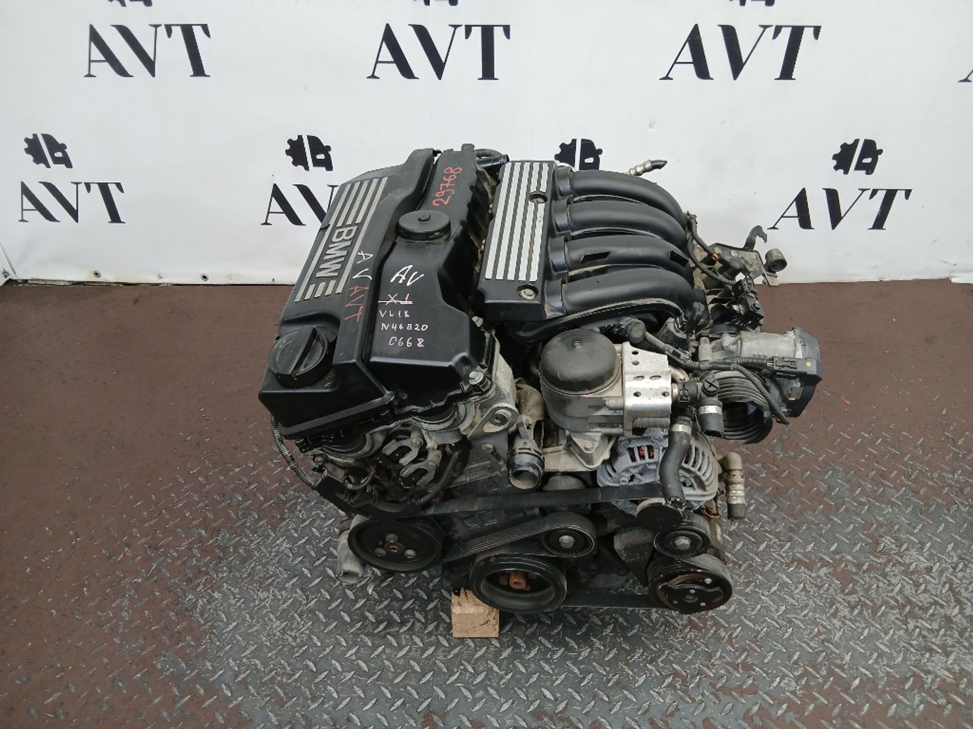 Двигатель BMW N46B20, 115000 рублей, Ростов-на-Дону