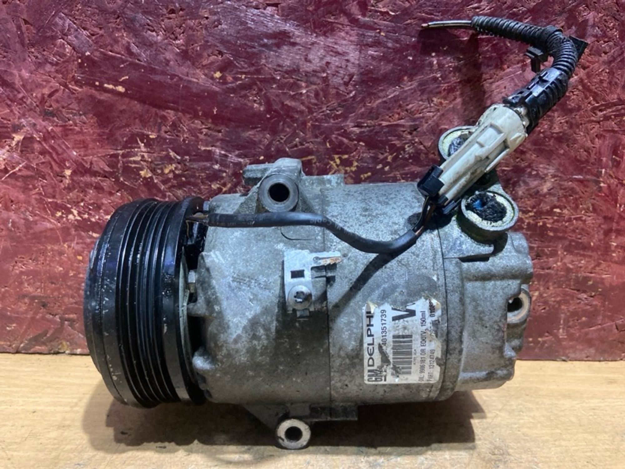 Компрессор кондиционера Opel Astra Z14XEP, 5000 рублей, Ростов-на-Дону