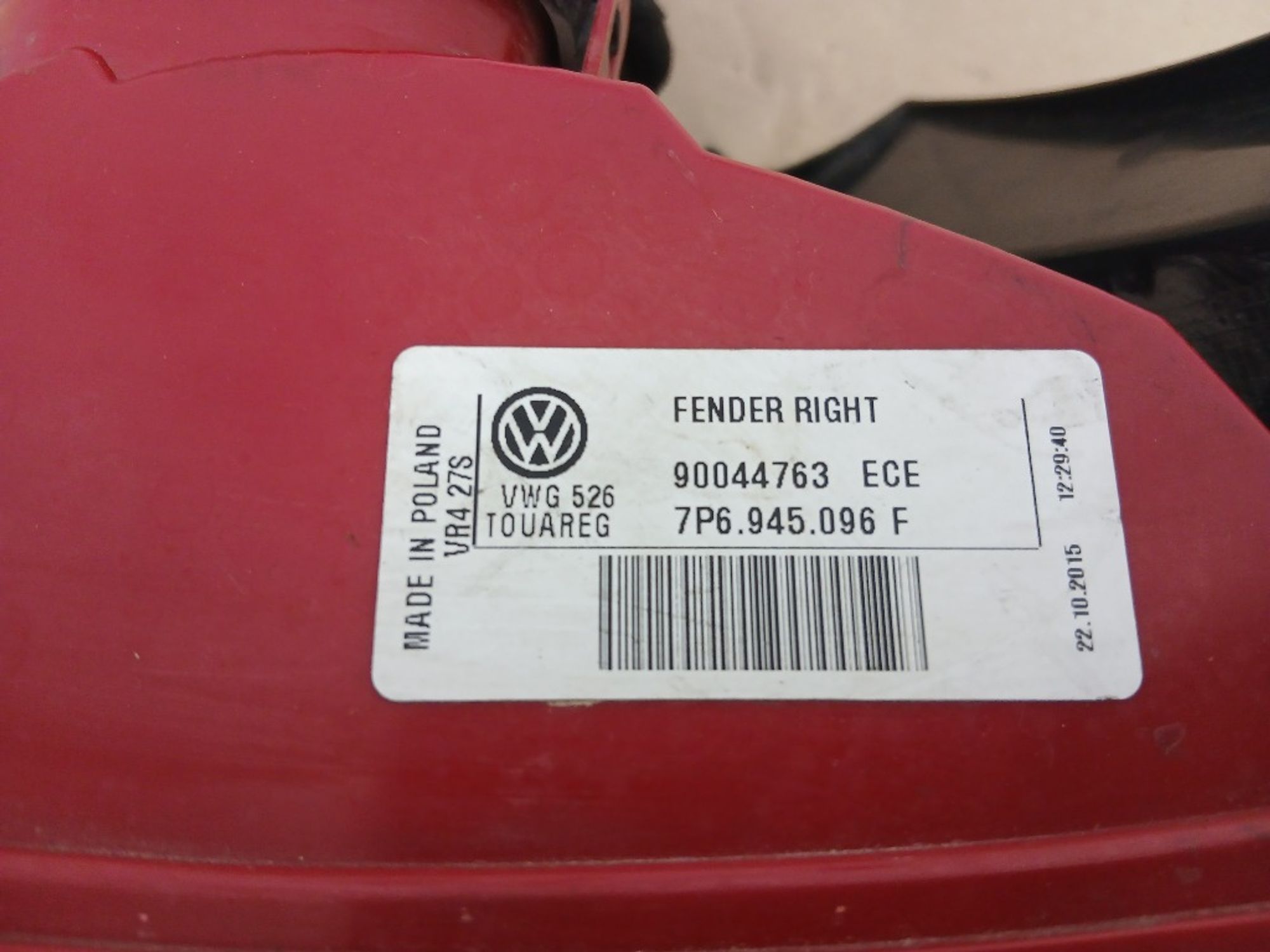 Фонарь задний правый Volkswagen Touareg FL CRCA, 7000 рублей, Ростов-на-Дону