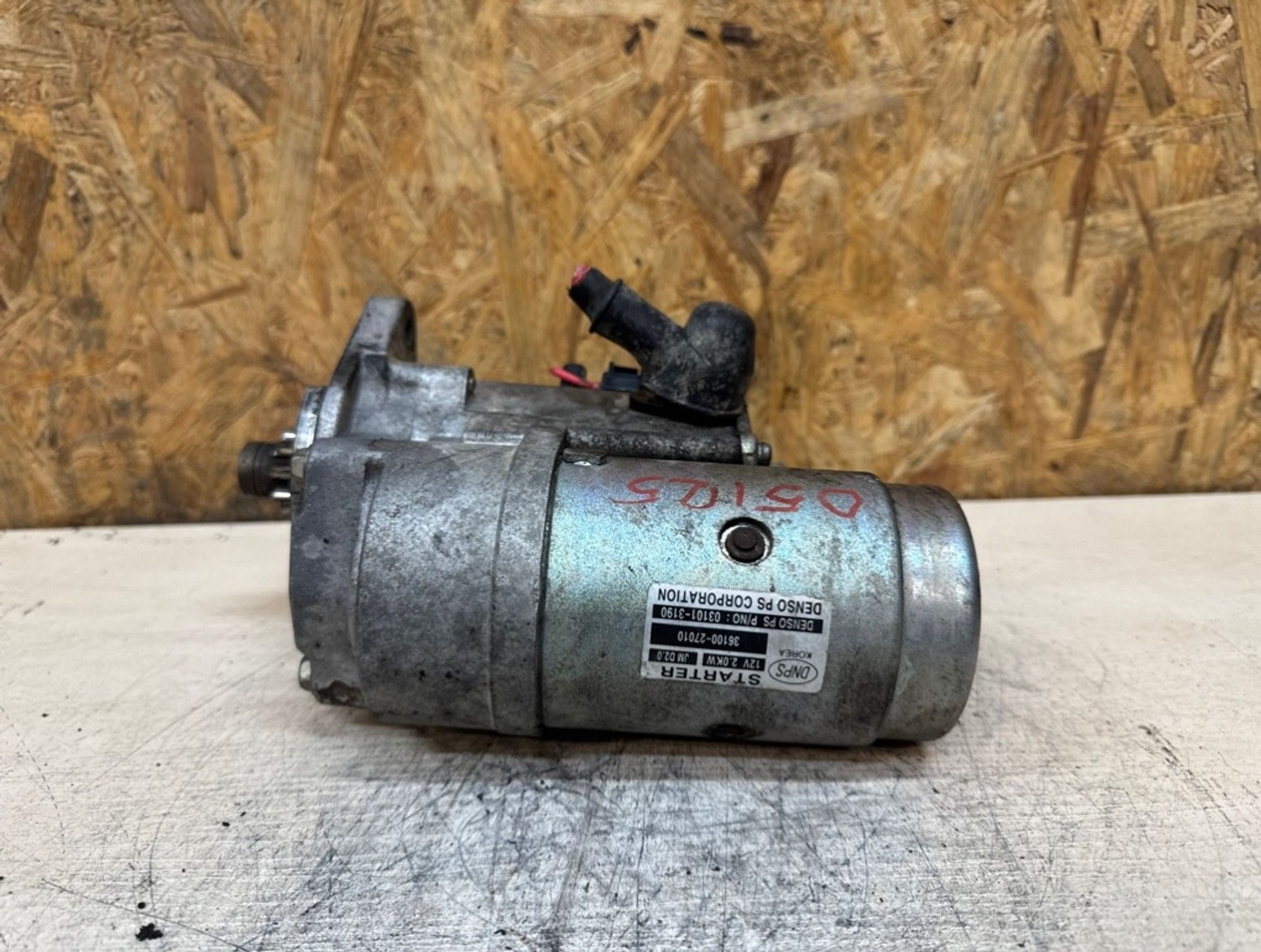 Стартер Hyundai Santa Fe CM D4EB, 3000 рублей, Ростов-на-Дону