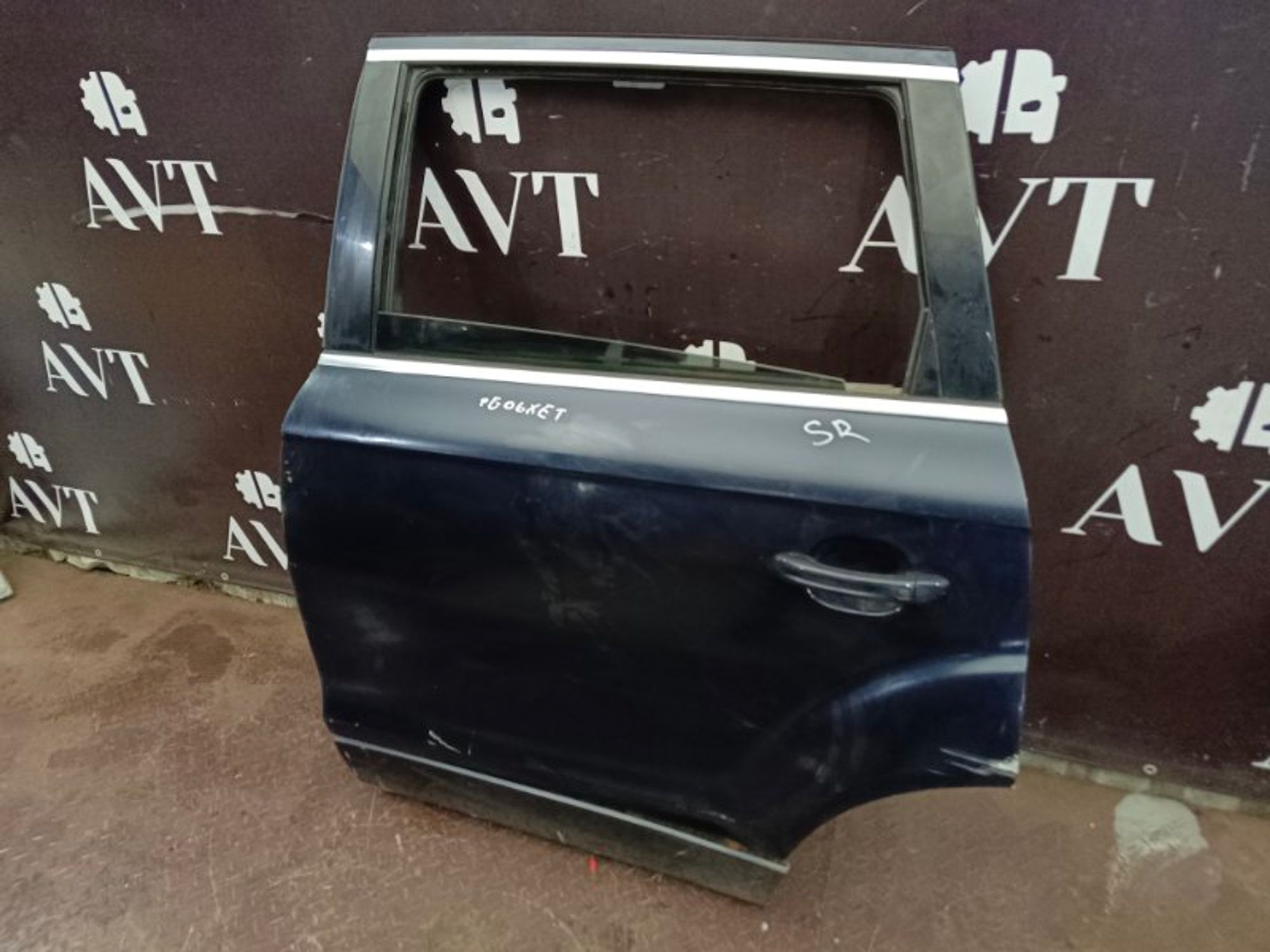 Дверь боковая задняя левая Audi Q7 4L BUG, 15000 рублей, Ростов-на-Дону