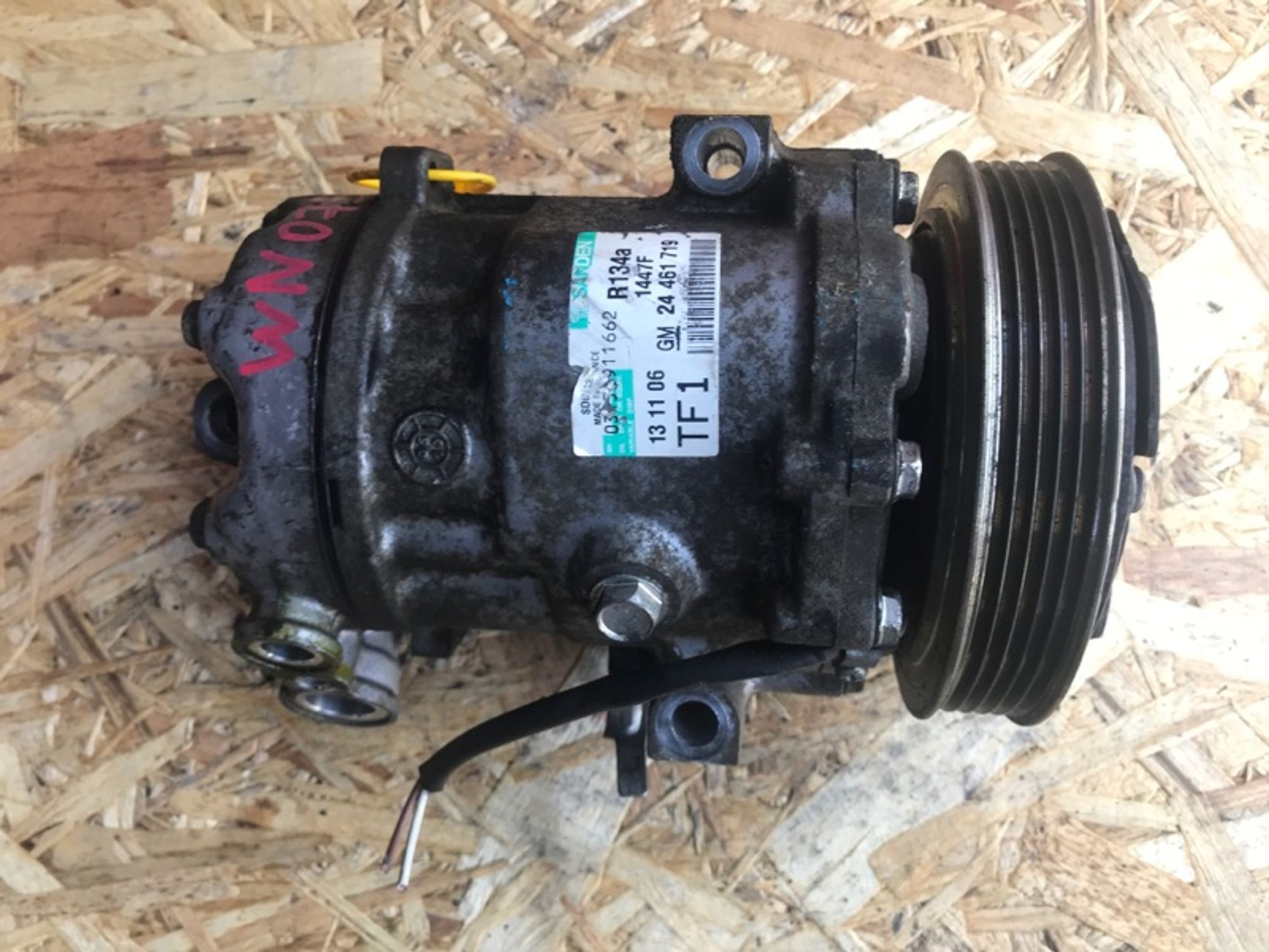 Компрессор кондиционера Opel Astra H Z14XEP, 5000 рублей, Ростов-на-Дону