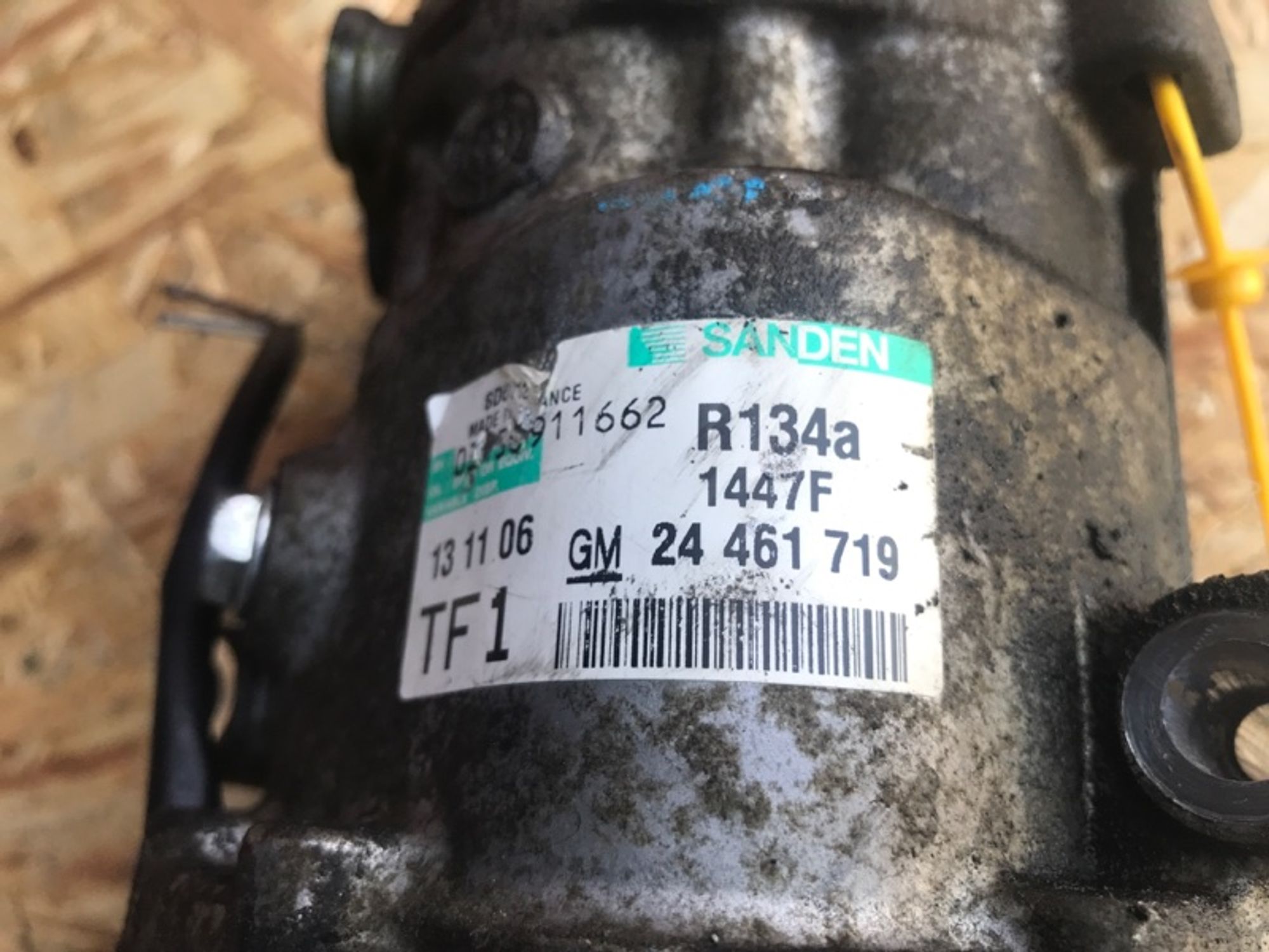 Компрессор кондиционера Opel Astra H Z14XEP, 5000 рублей, Ростов-на-Дону