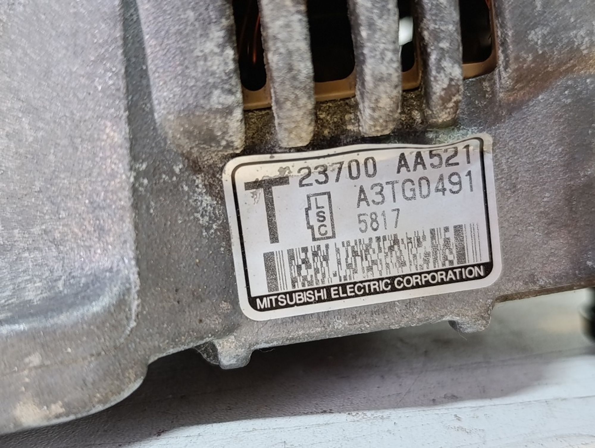 Генератор Subaru Impreza GD EJ204, 5000 рублей, Ростов-на-Дону