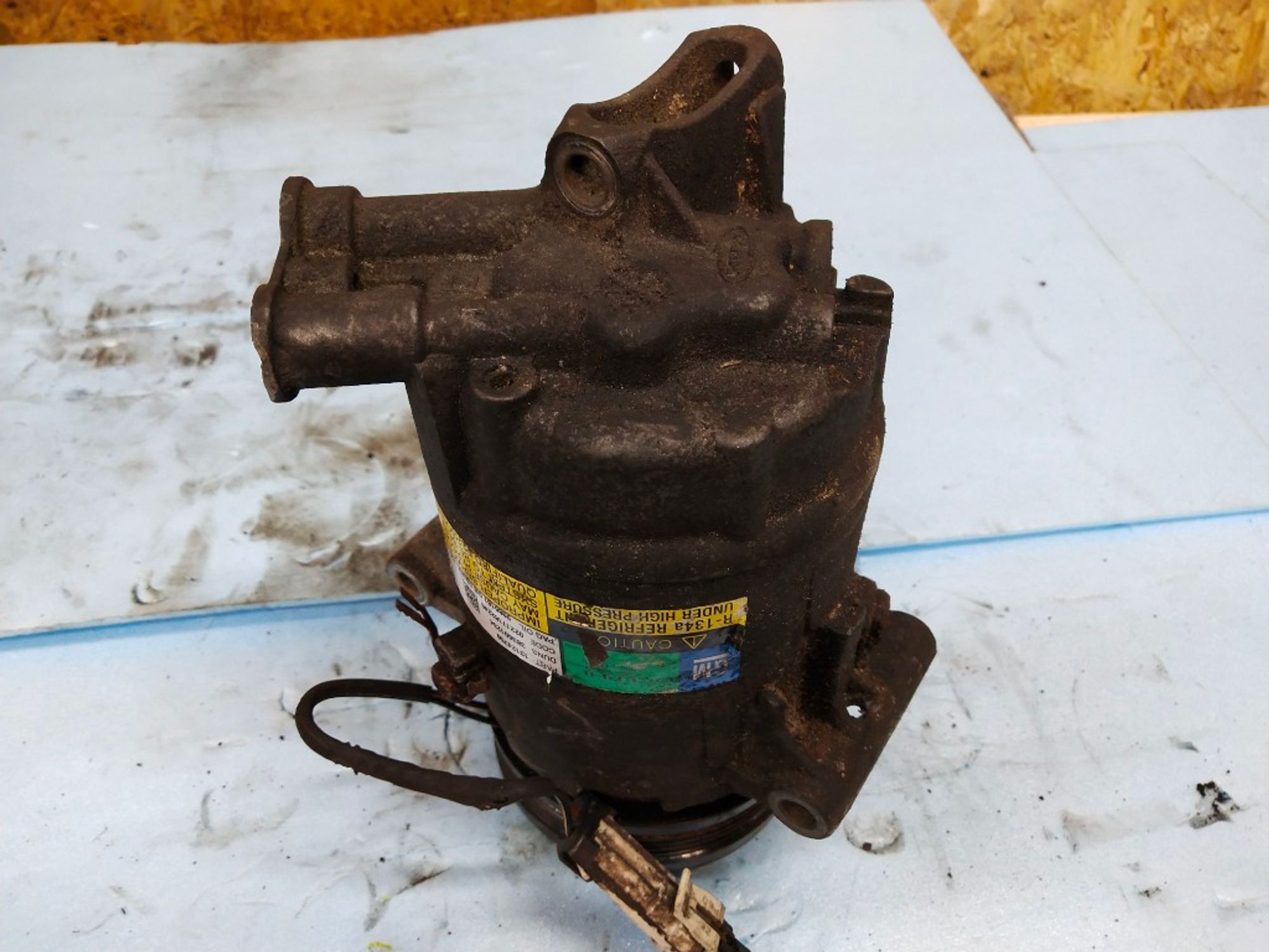 Компрессор кондиционера Opel Astra H Z16XER, 5000 рублей, Ростов-на-Дону