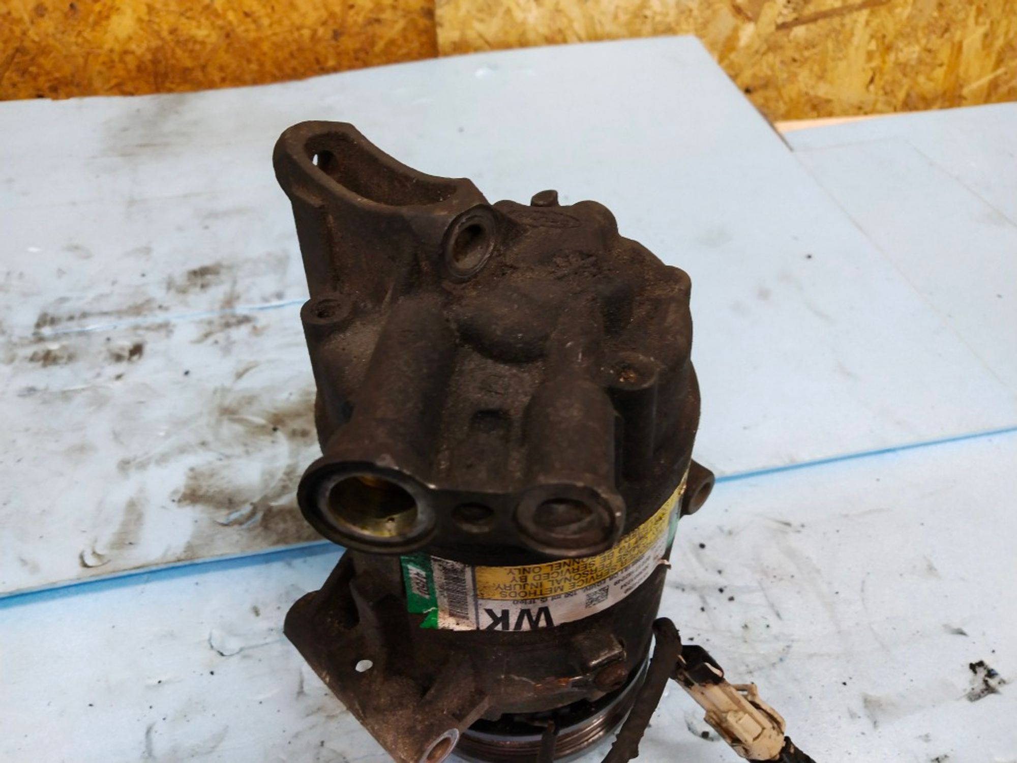 Компрессор кондиционера Opel Astra H Z16XER, 5000 рублей, Ростов-на-Дону