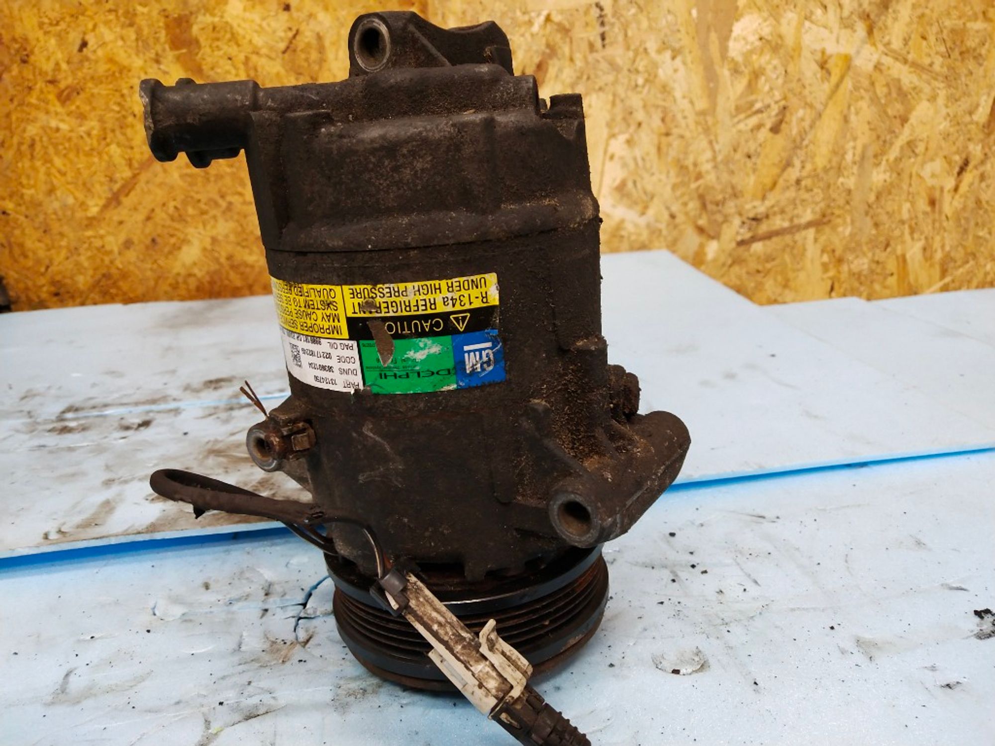 Компрессор кондиционера Opel Astra H Z16XER, 5000 рублей, Ростов-на-Дону