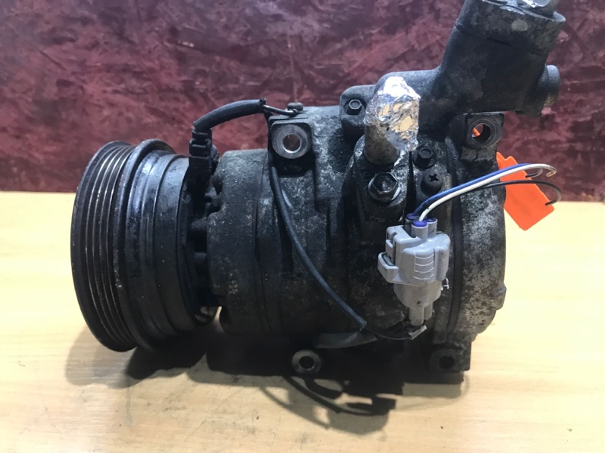 Компрессор кондиционера Toyota Rav4 1CD-FTV, 7000 рублей, Ростов-на-Дону