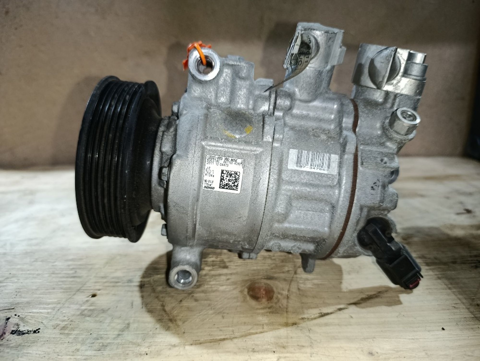 Компрессор кондиционера Audi A4 B8 CDN, 10000 рублей, Ростов-на-Дону