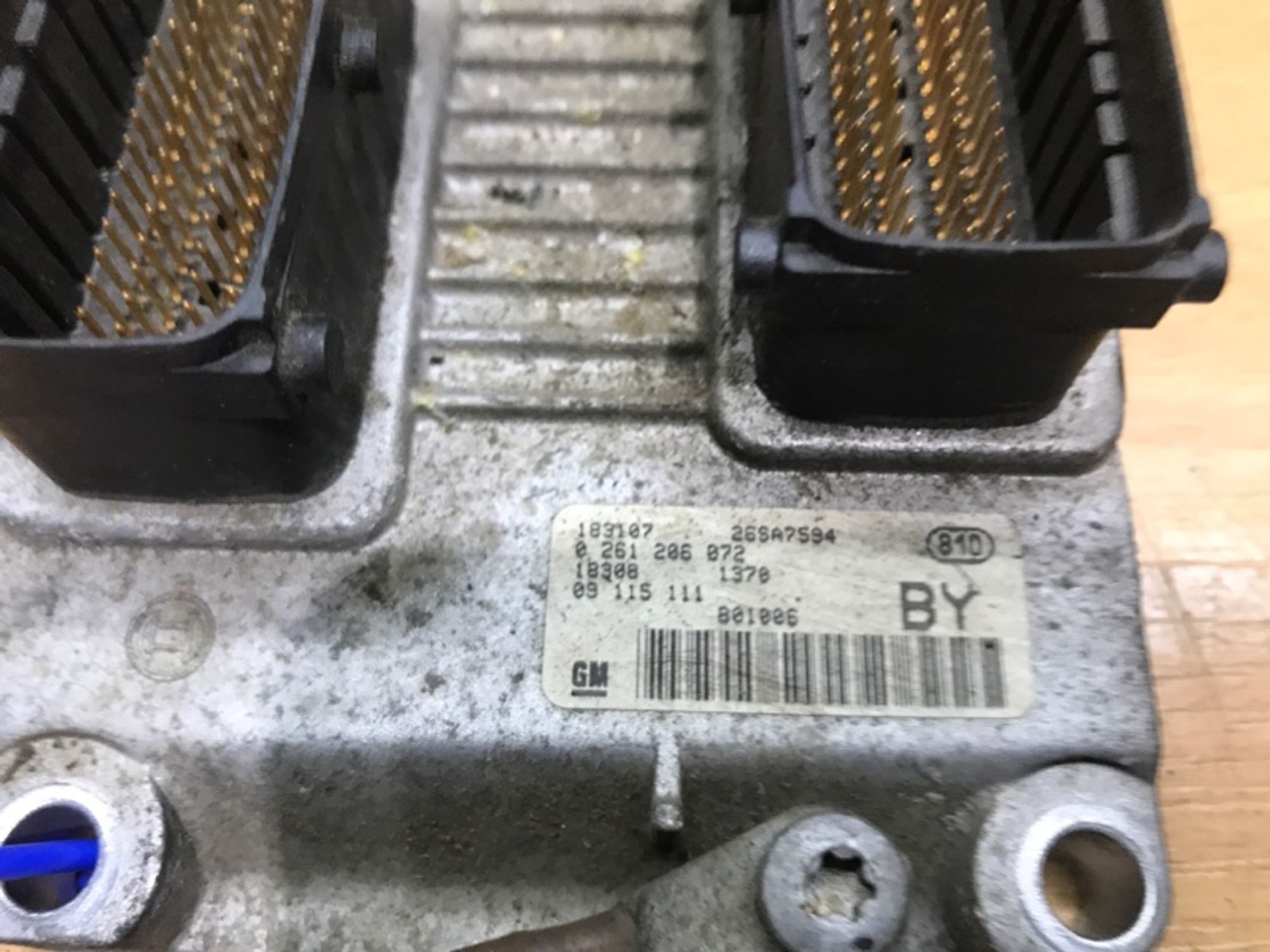 Блок управления двигателем Opel Corsa Z10XE, 6000 рублей, Ростов-на-Дону