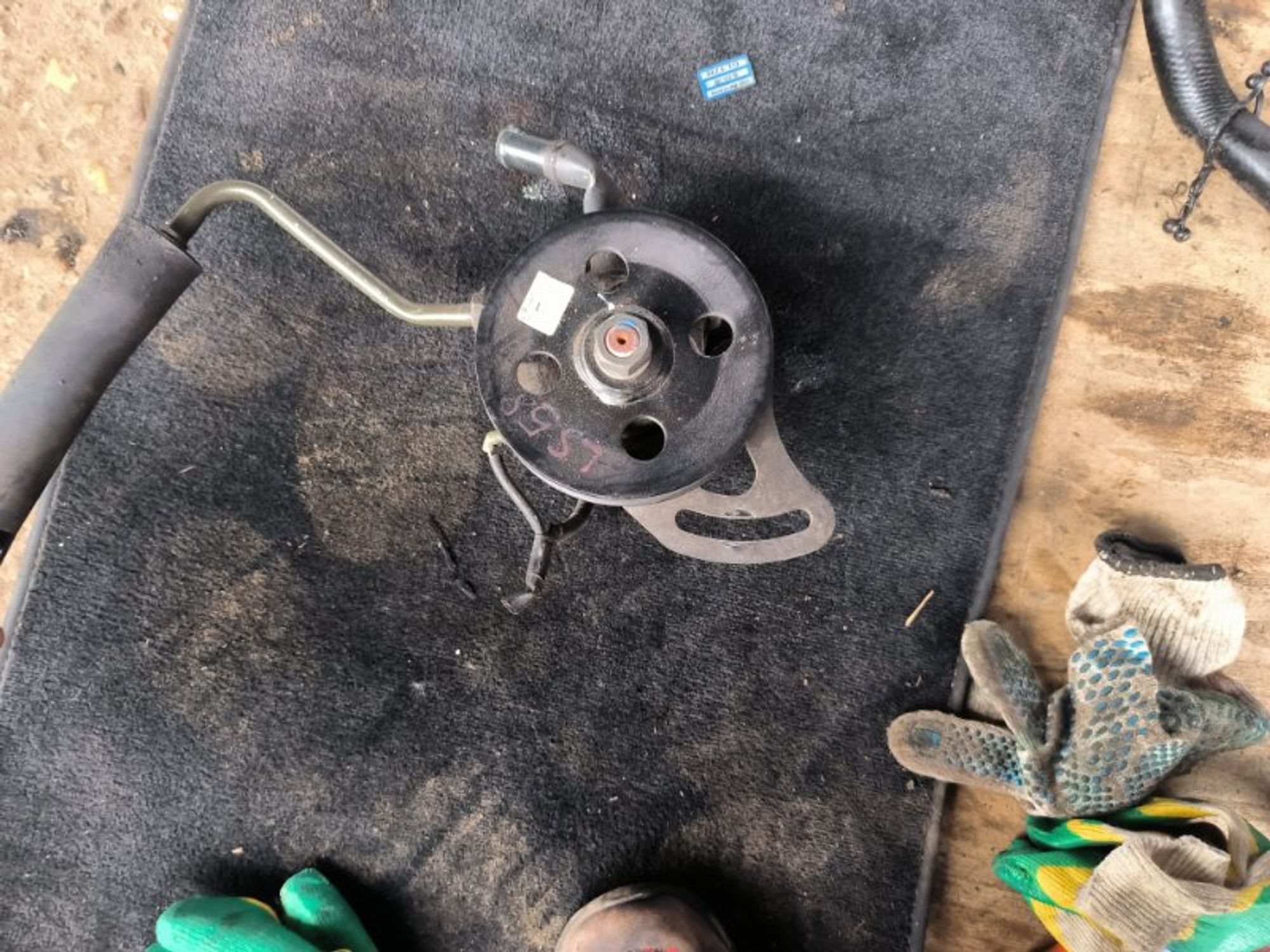 Насос гидроусилителя руля Chevrolet Aveo LS T255, 2500 рублей, Ростов-на-Дону