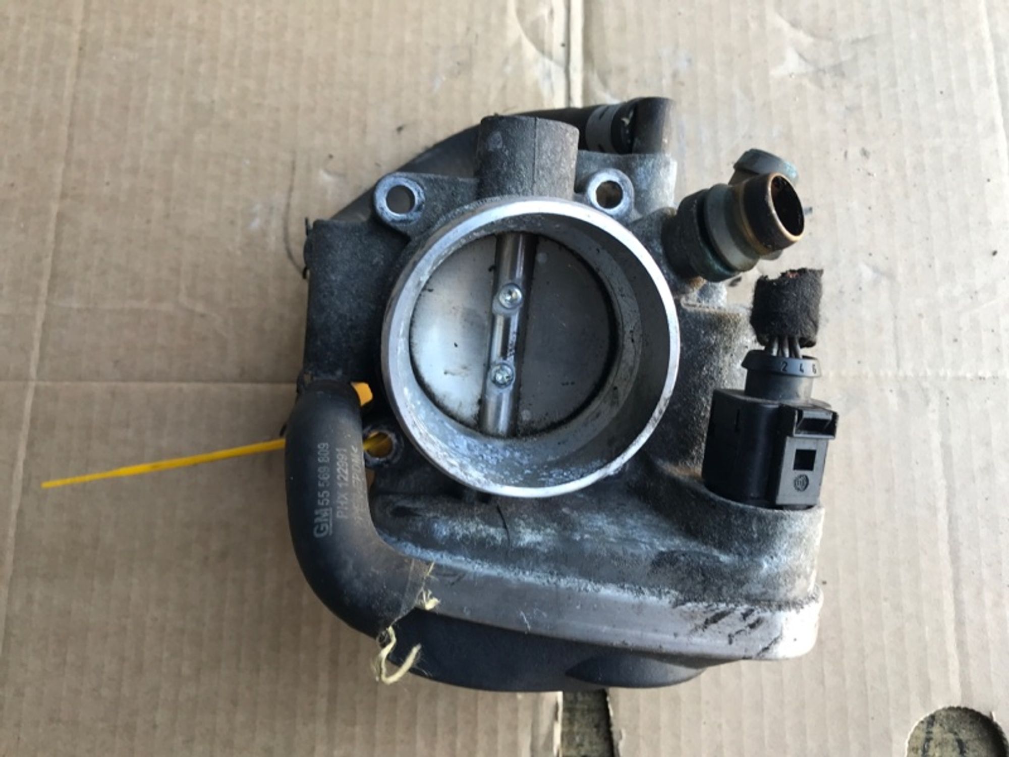 Дроссельная заслонка Opel Zafira A16XER, 2000 рублей, Ростов-на-Дону