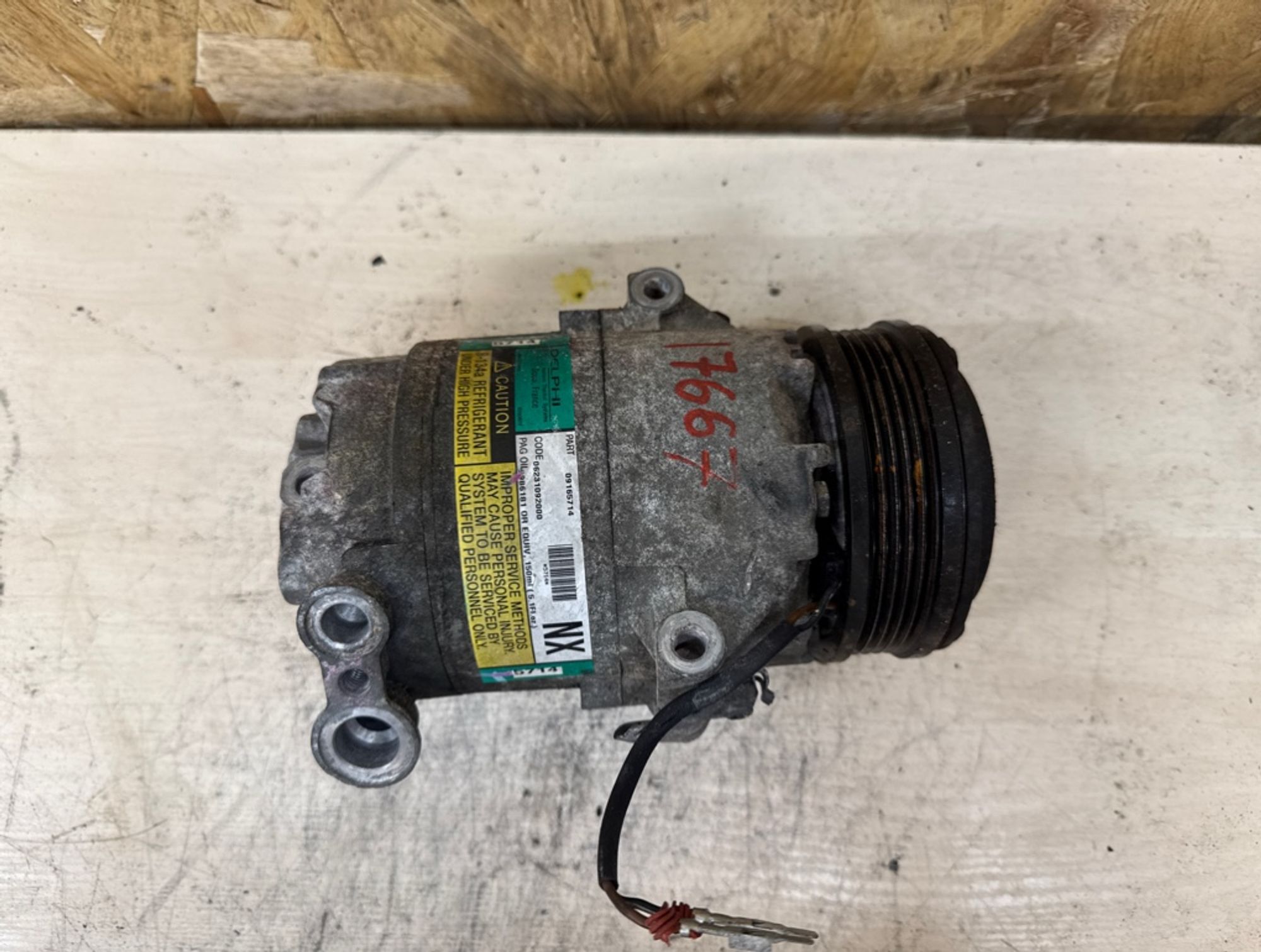 Компрессор кондиционера Opel Corsa Z14XE, 4000 рублей, Ростов-на-Дону