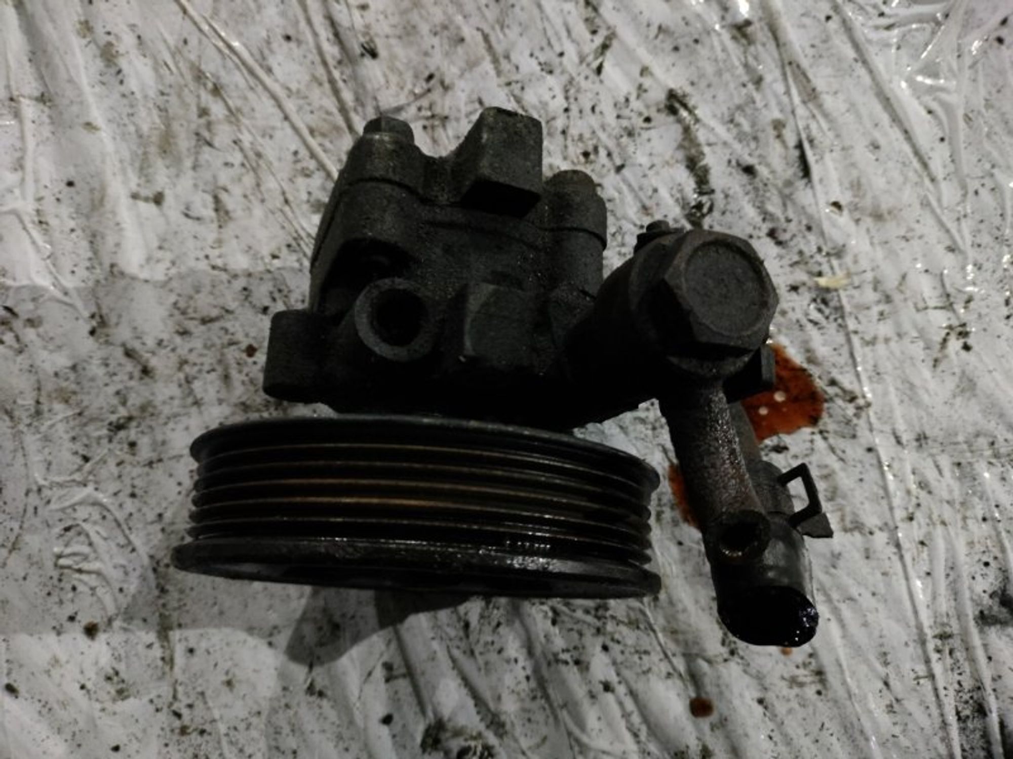 Насос гидроусилителя руля Hyundai Santa Fe CM D4EB, 3000 рублей, Ростов-на-Дону