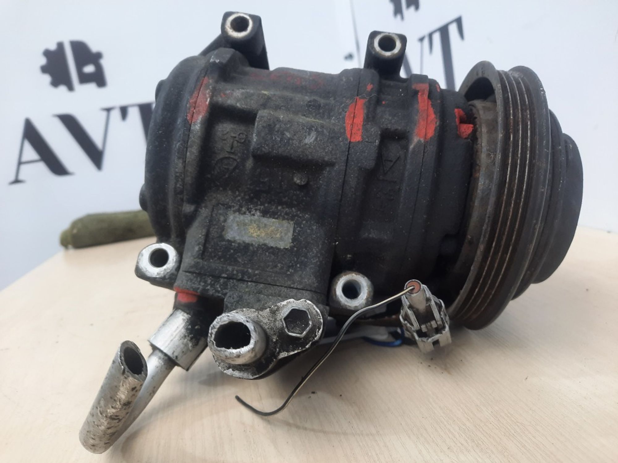 Компрессор кондиционера Toyota Avensis 7A-FE, 6000 рублей, Ростов-на-Дону