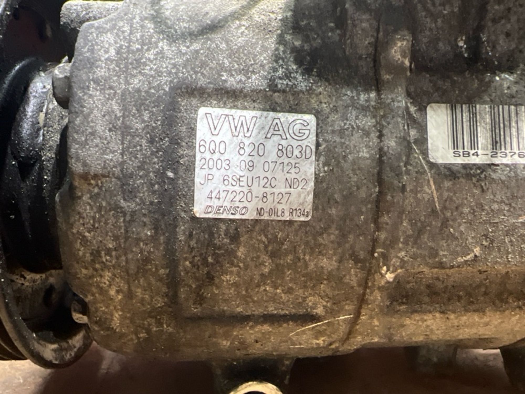 Компрессор кондиционера Skoda Fabia BBY, 5000 рублей, Ростов-на-Дону