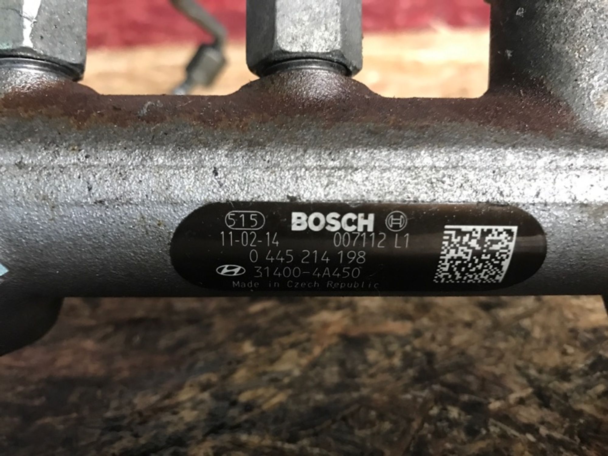 Топливная рейка Hyundai Grand Starex 2 D4CB, 5000 рублей, Ростов-на-Дону