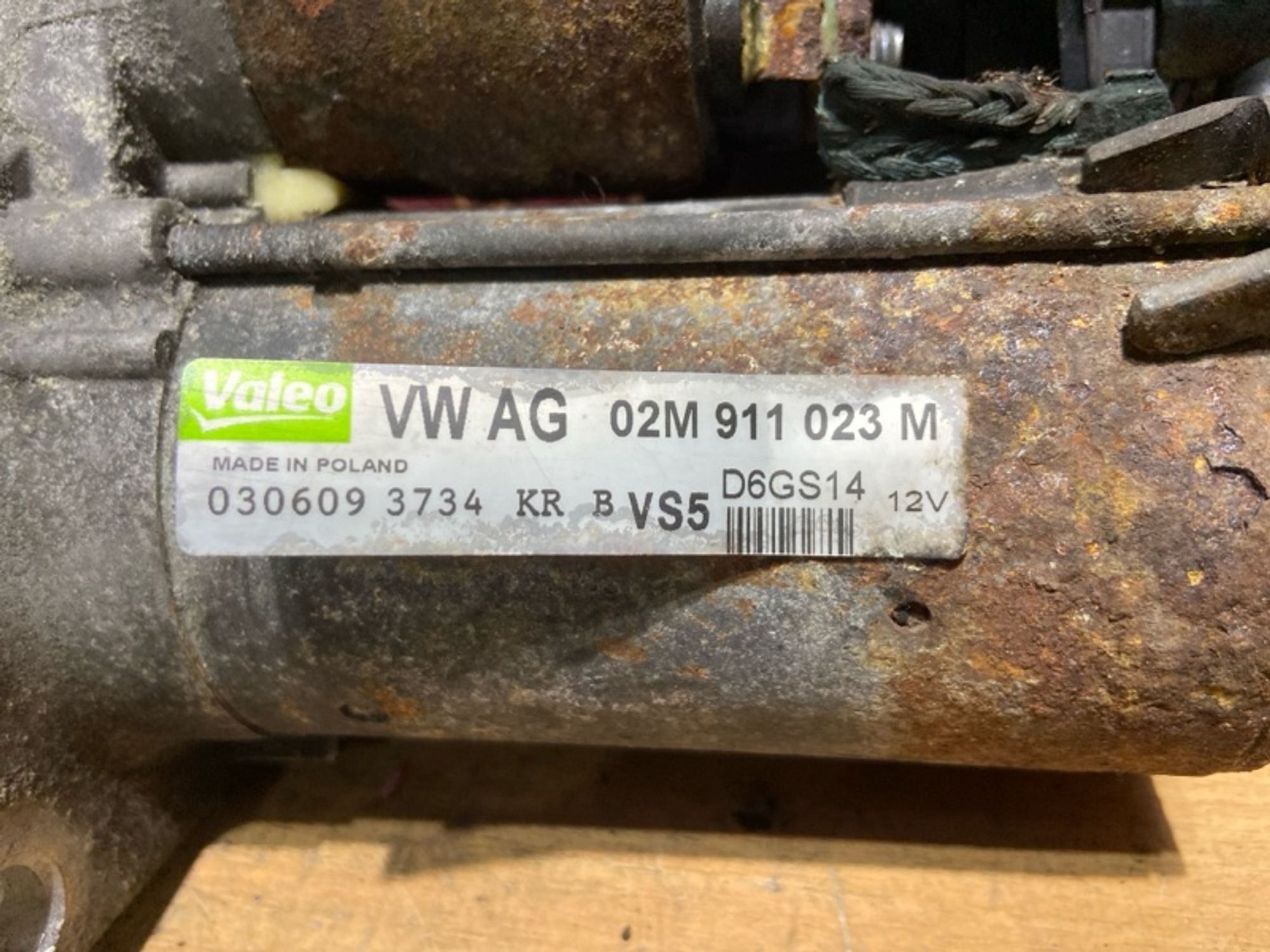 Стартер Skoda Octavia CCZA, 2500 рублей, Ростов-на-Дону