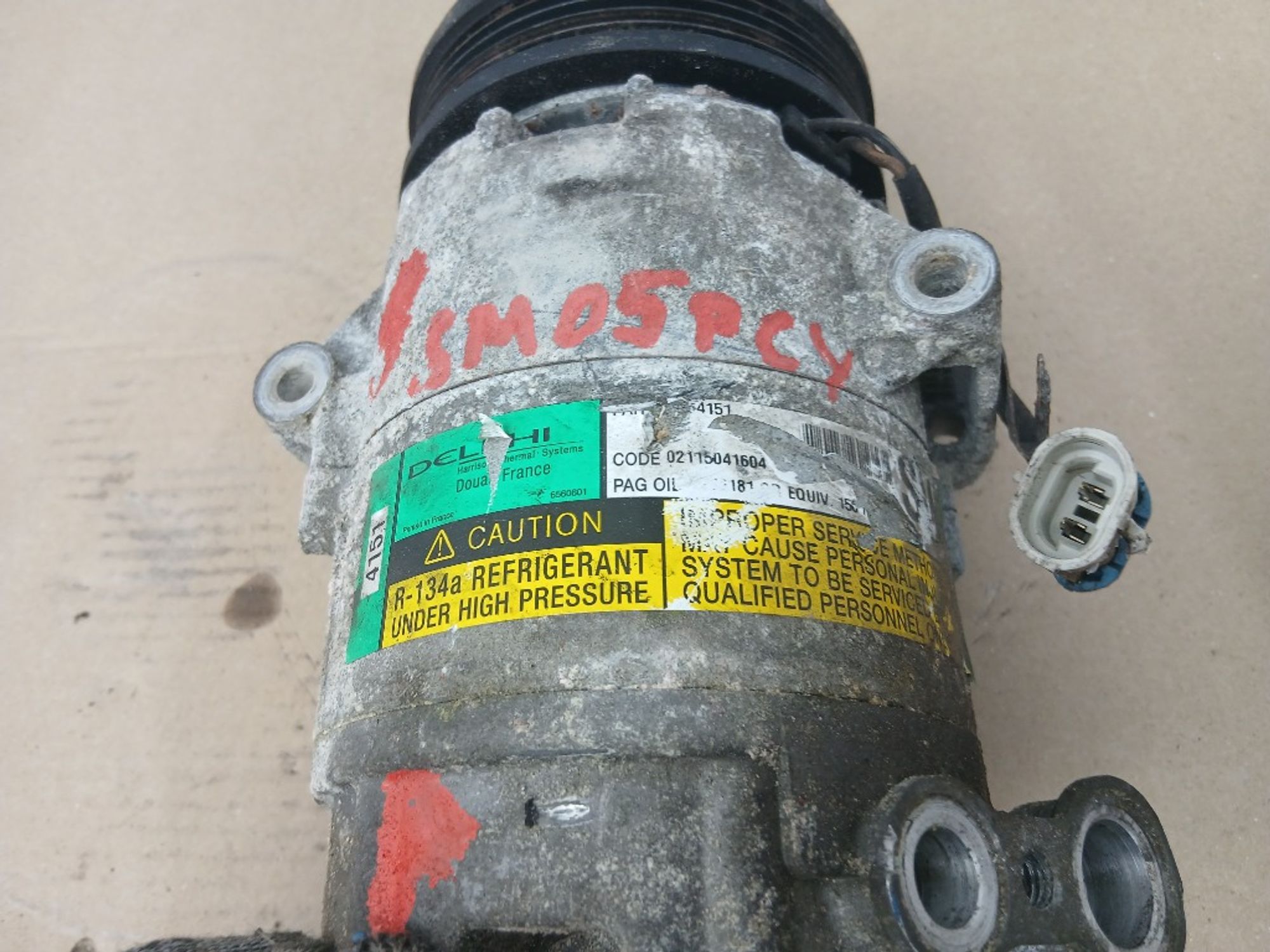 Компрессор кондиционера Opel Zafira Z18XE, 5000 рублей, Ростов-на-Дону