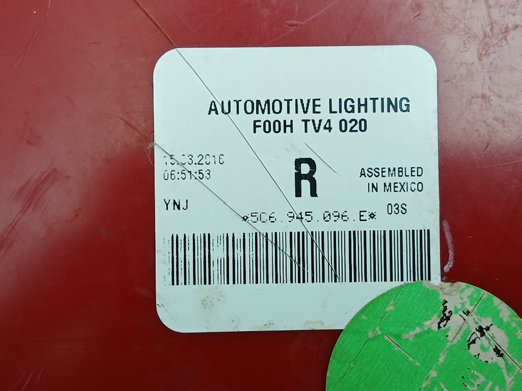 Фонарь задний правый задний правый Volkswagen, 4000 рублей, Ростов-на-Дону