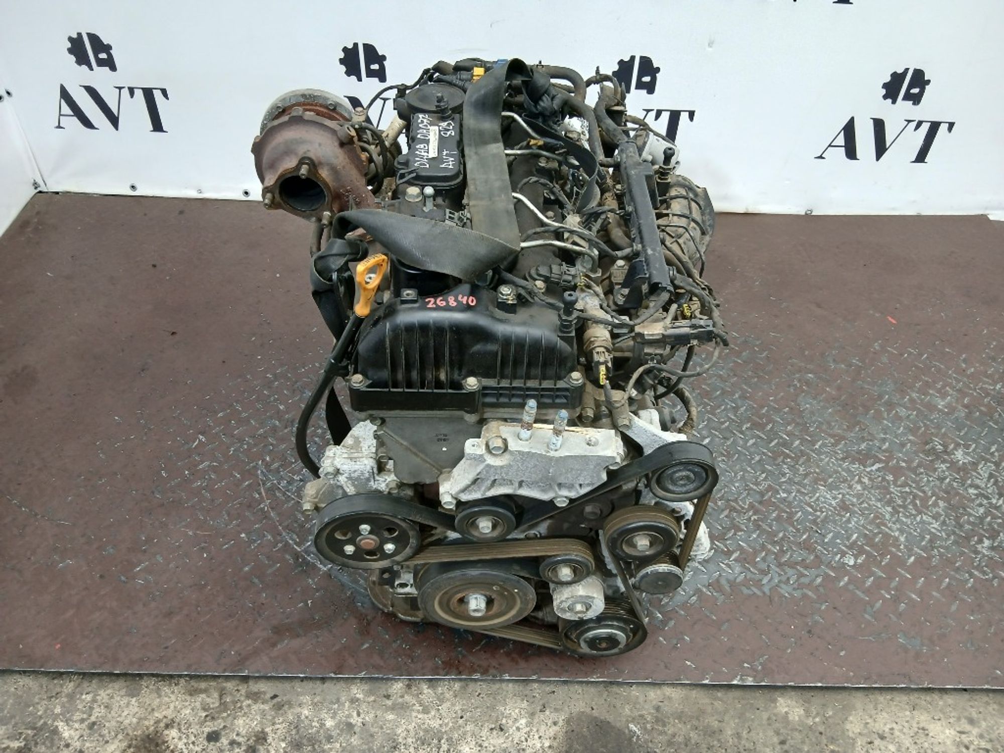 Двигатель Hyundai Santa Fe CM D4HB, 190000 рублей, Ростов-на-Дону