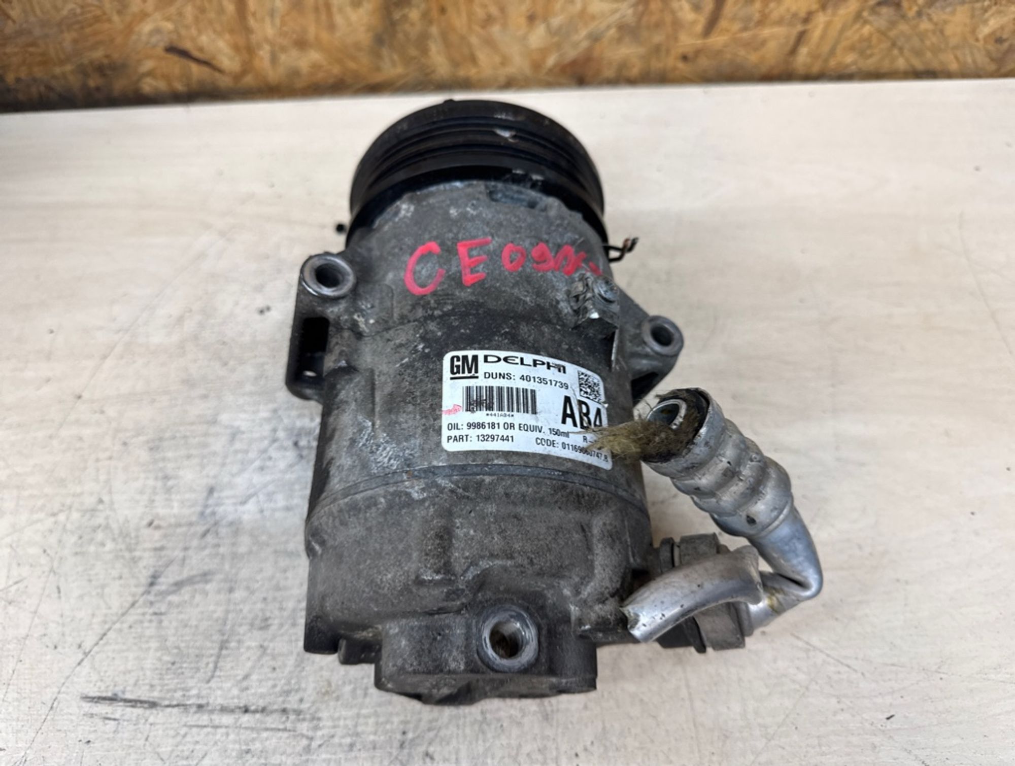 Компрессор кондиционера Opel Astra H Z14XEP, 4000 рублей, Ростов-на-Дону