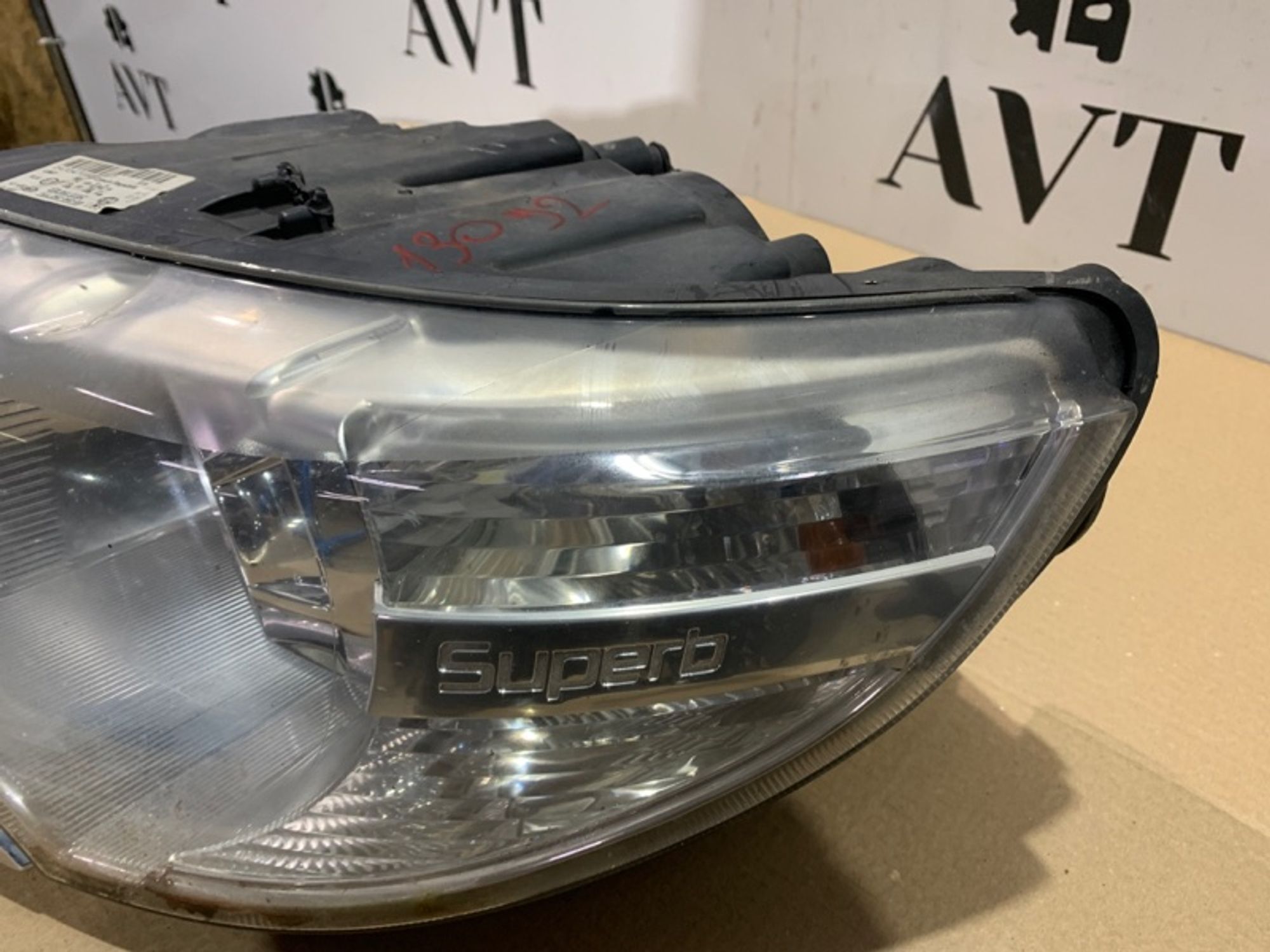 Фара галогеновая передняя левая Skoda Superb, 9000 рублей, Ростов-на-Дону