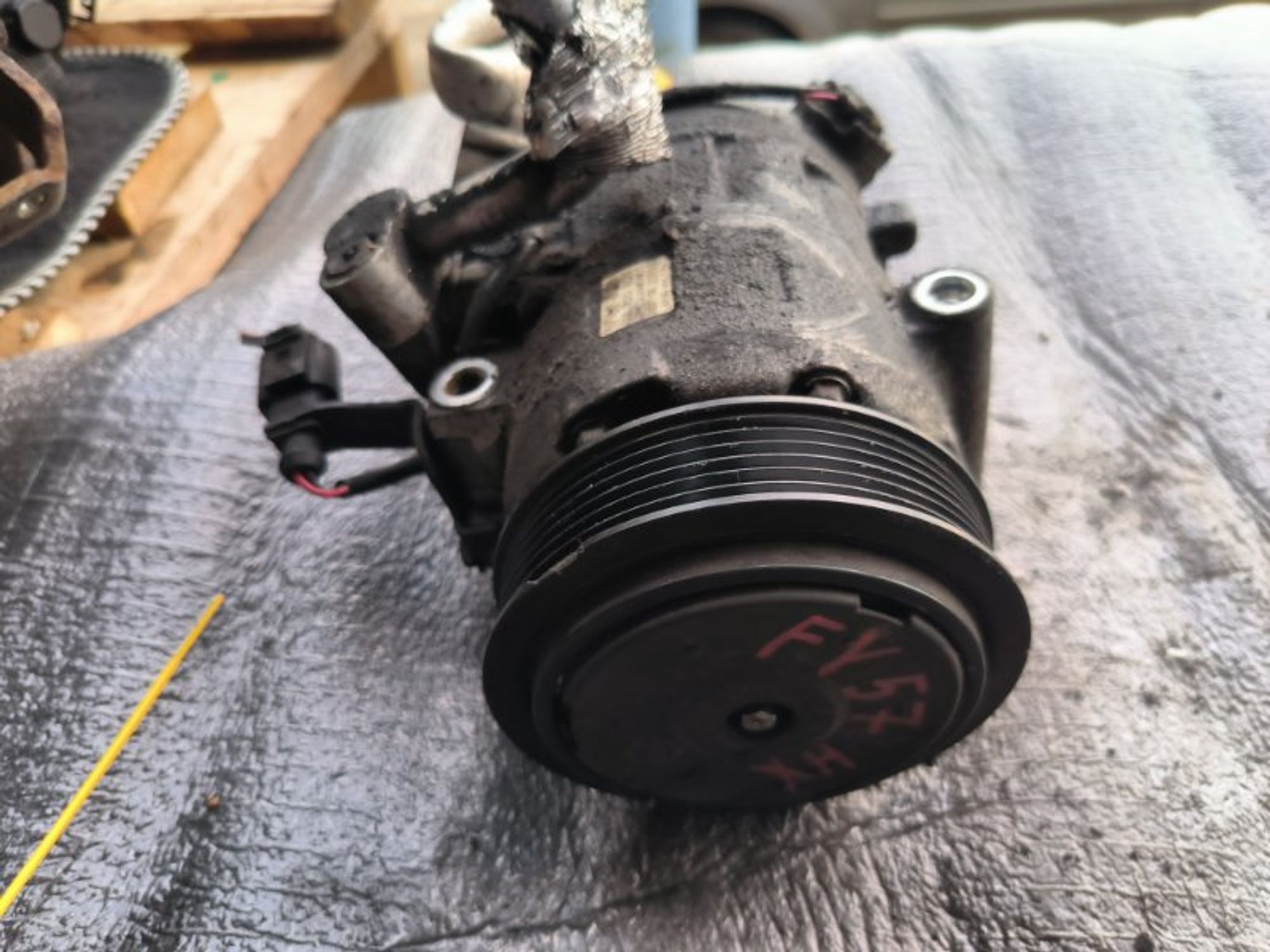 Компрессор кондиционера Volkswagen Polo BZG, 6000 рублей, Ростов-на-Дону