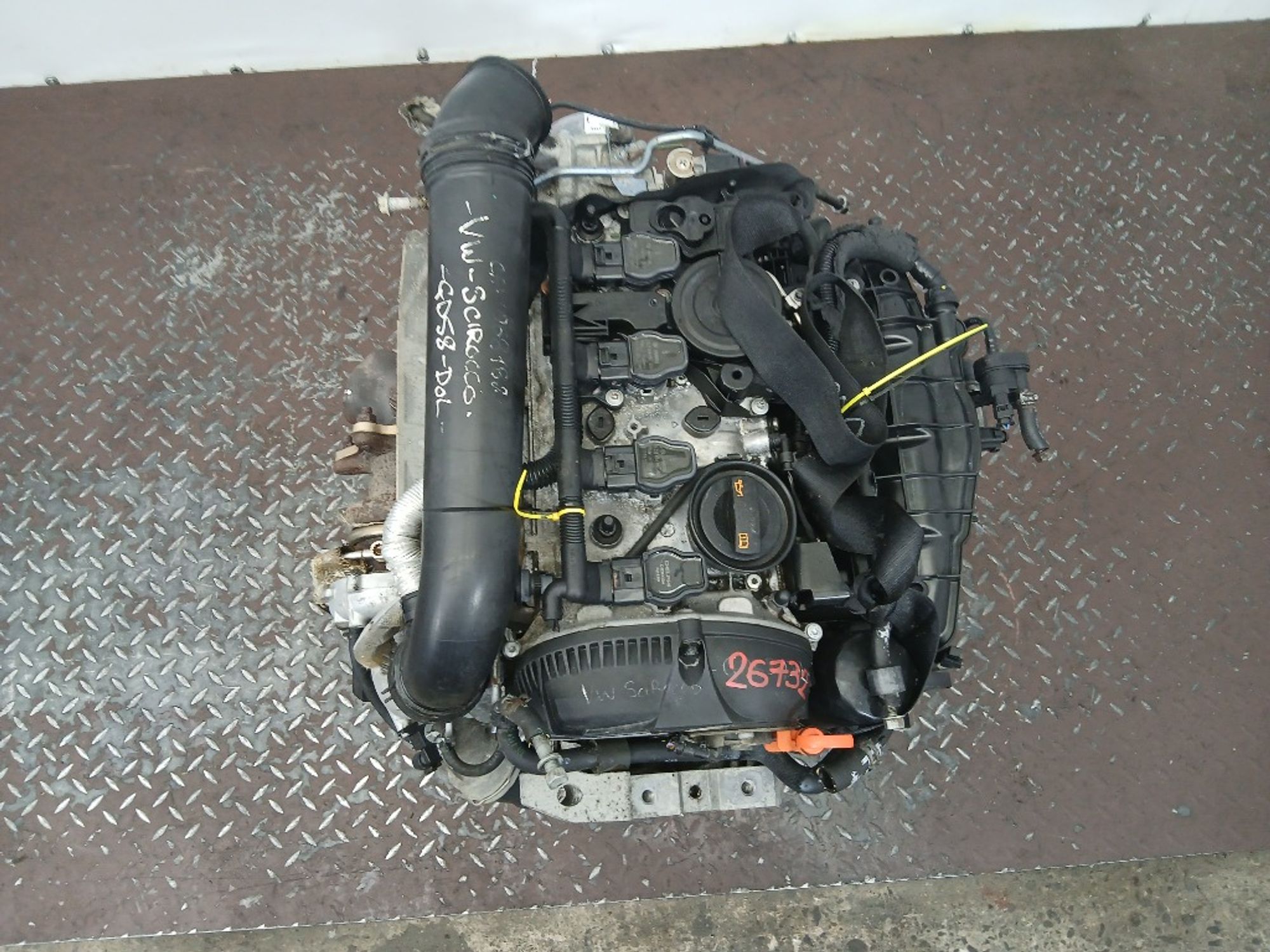 Двигатель Volkswagen Scirocco MK3 CAWA CAW CAWB, 175000 рублей, Ростов-на-Дону