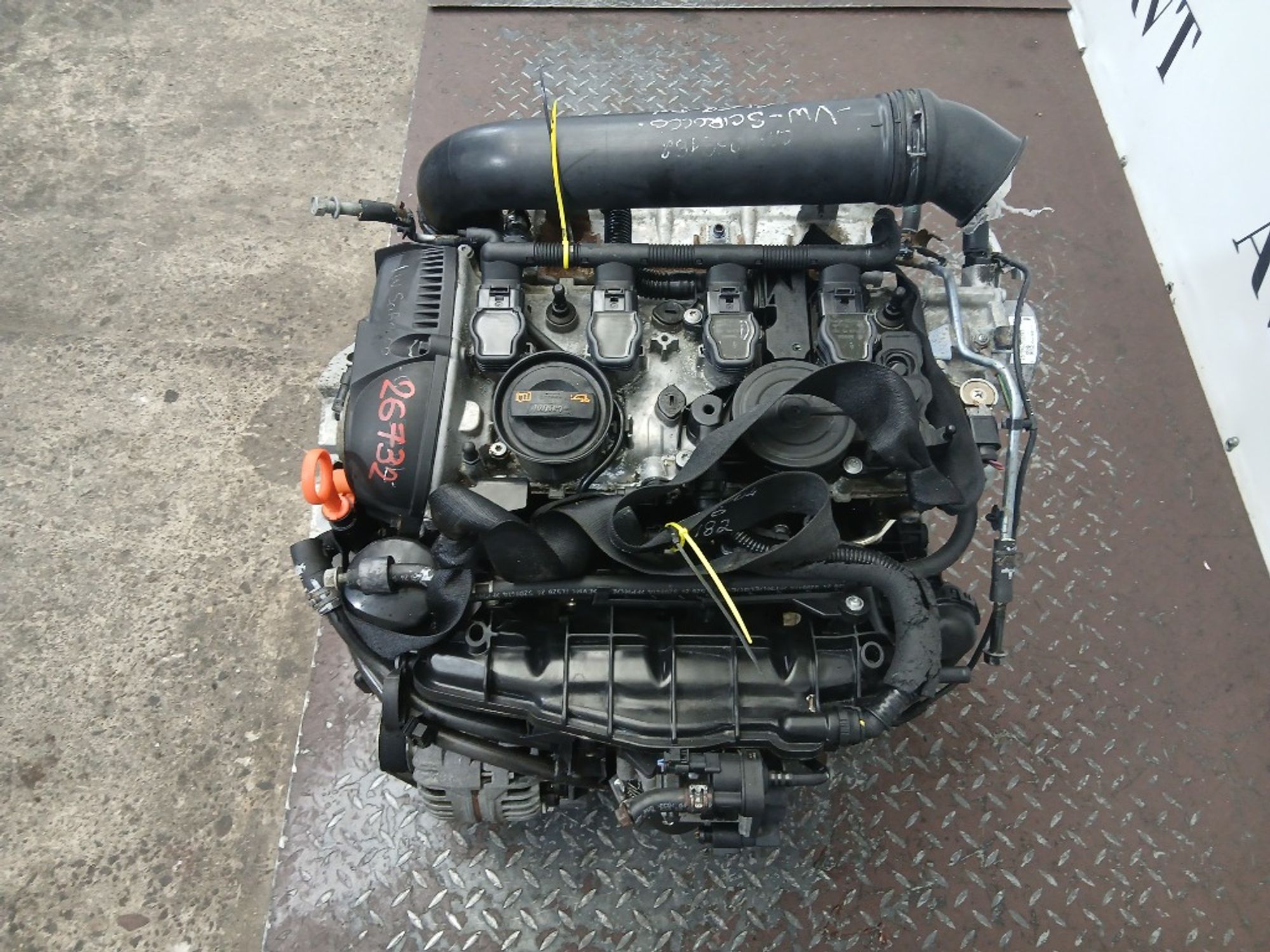 Двигатель Volkswagen Scirocco MK3 CAWA CAW CAWB, 175000 рублей, Ростов-на-Дону