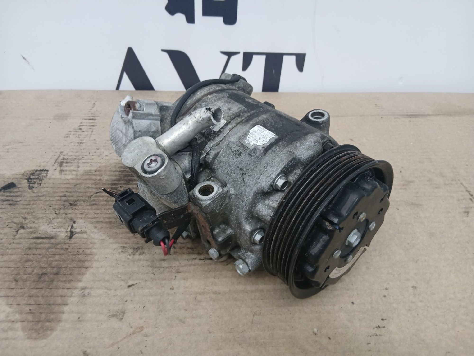 Компрессор кондиционера Volkswagen Polo AZQ, 5000 рублей, Ростов-на-Дону