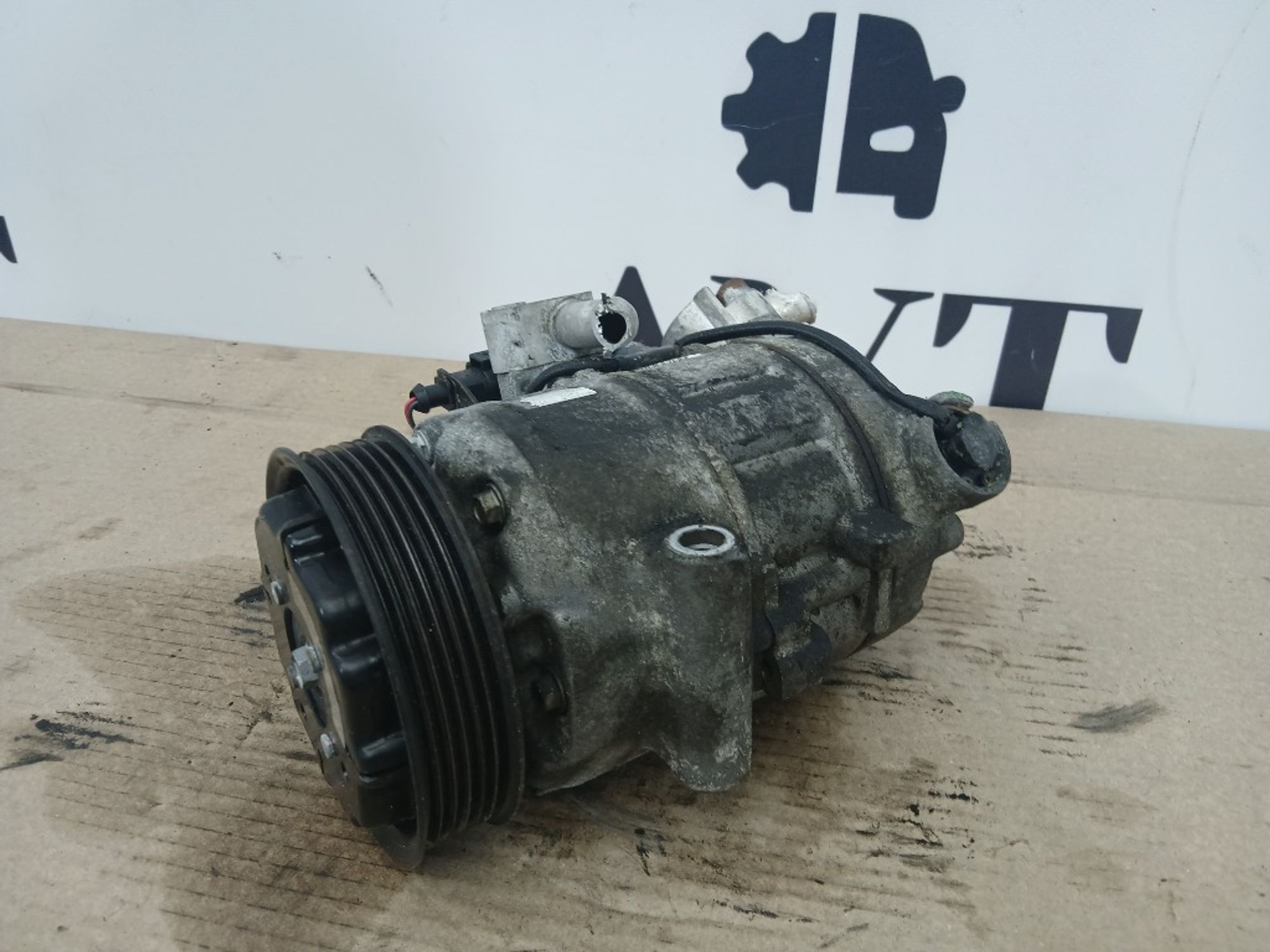 Компрессор кондиционера Volkswagen Polo AZQ, 5000 рублей, Ростов-на-Дону