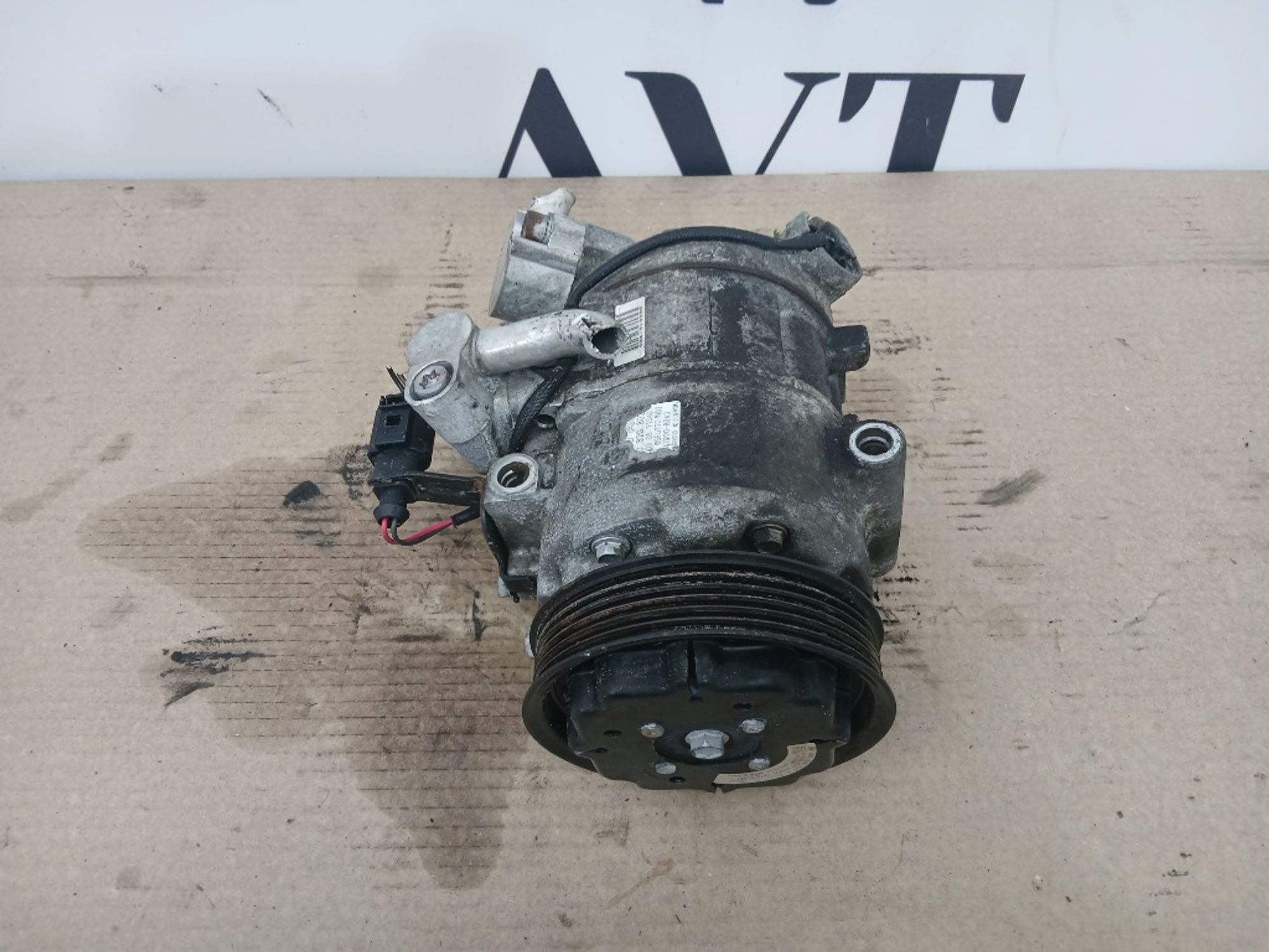 Компрессор кондиционера Volkswagen Polo AZQ, 5000 рублей, Ростов-на-Дону