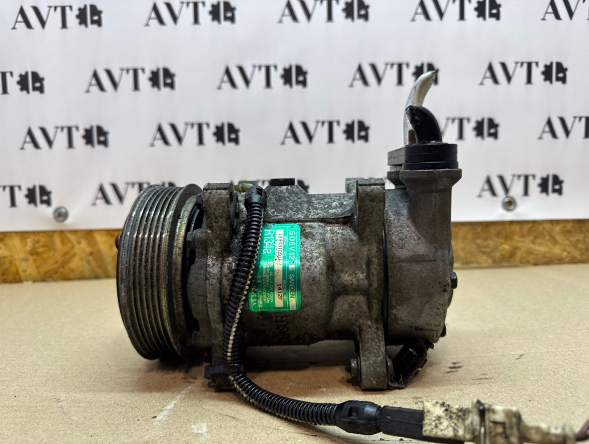 Компрессор кондиционера Peugeot 206 TU3JP KFW, 6000 рублей, Ростов-на-Дону