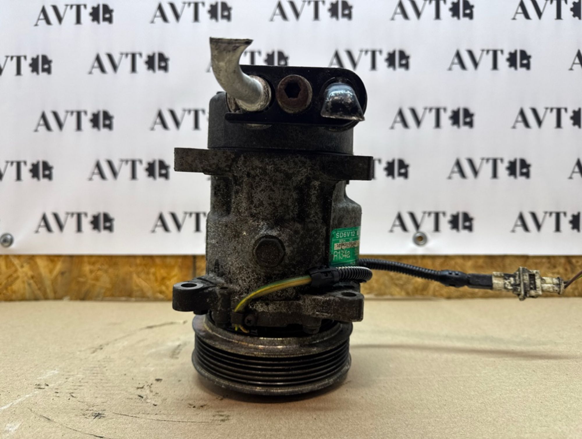 Компрессор кондиционера Peugeot 206 TU3JP KFW, 6000 рублей, Ростов-на-Дону