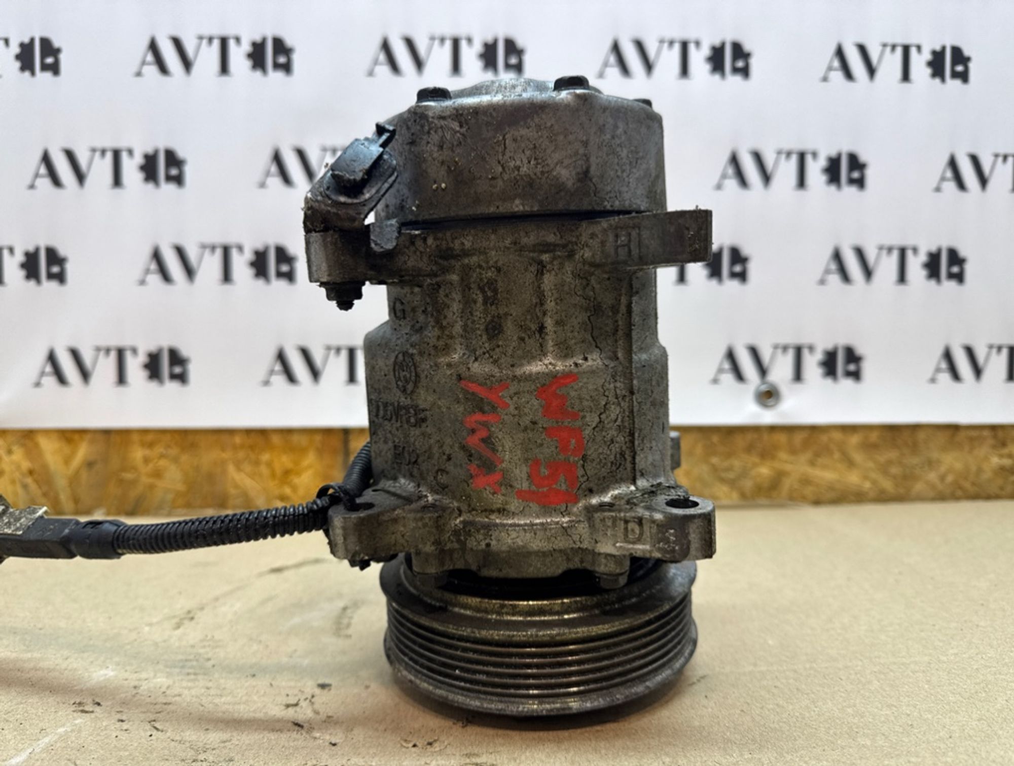 Компрессор кондиционера Peugeot 206 TU3JP KFW, 6000 рублей, Ростов-на-Дону