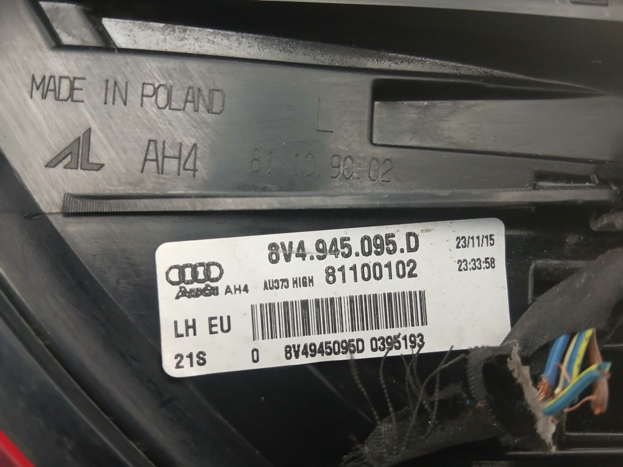 Фонарь задний левый Audi A3, 8000 рублей, Ростов-на-Дону