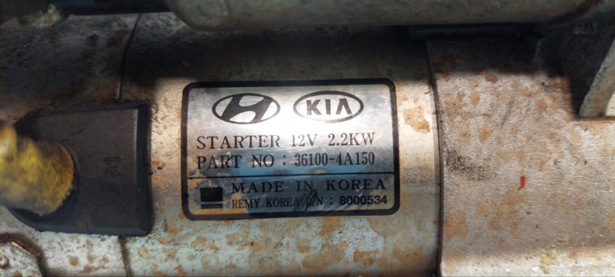 Стартер Hyundai Grand Starex D4CB, 3000 рублей, Ростов-на-Дону