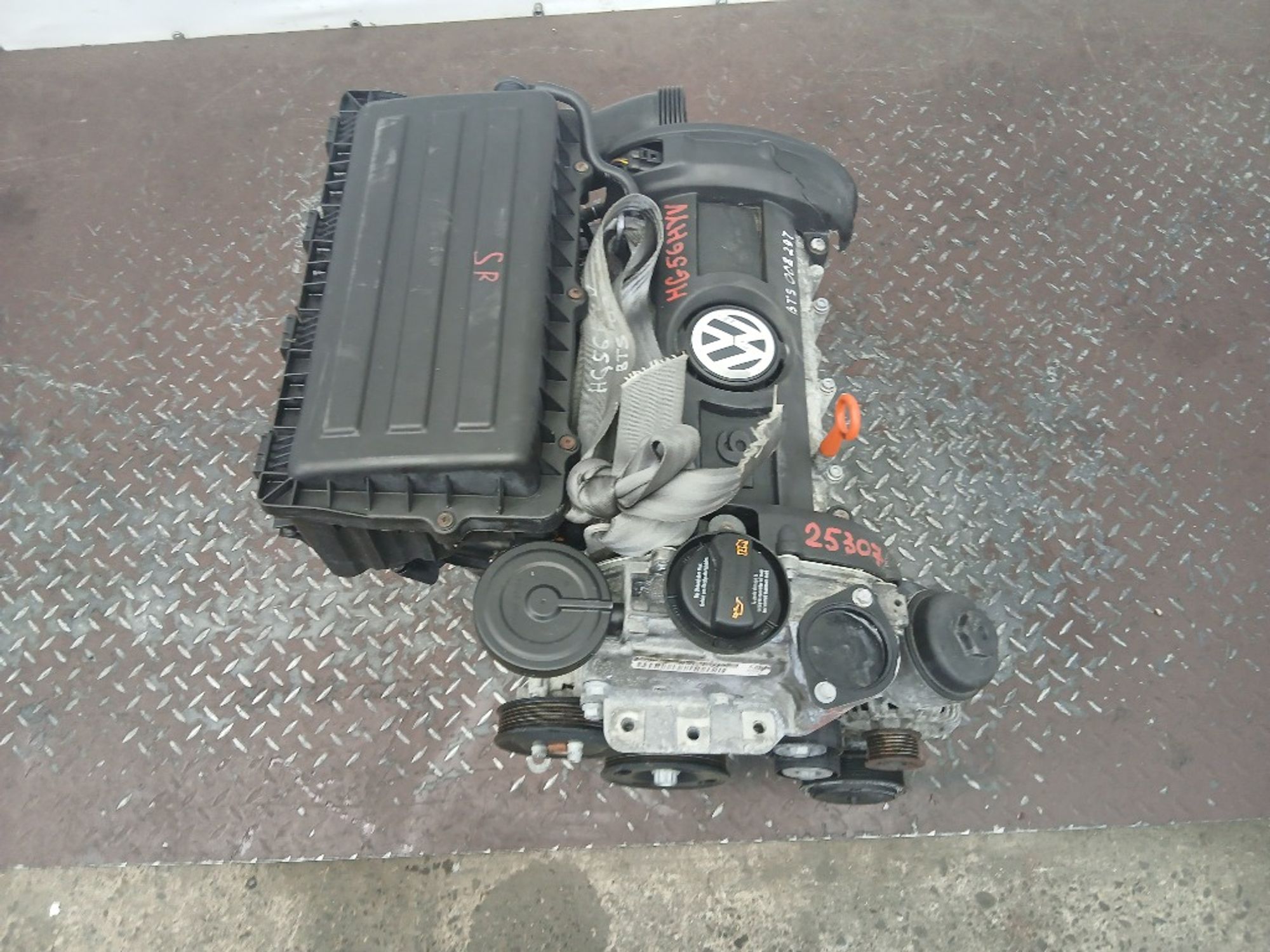 Двигатель Volkswagen Polo BTS, 80000 рублей, Ростов-на-Дону