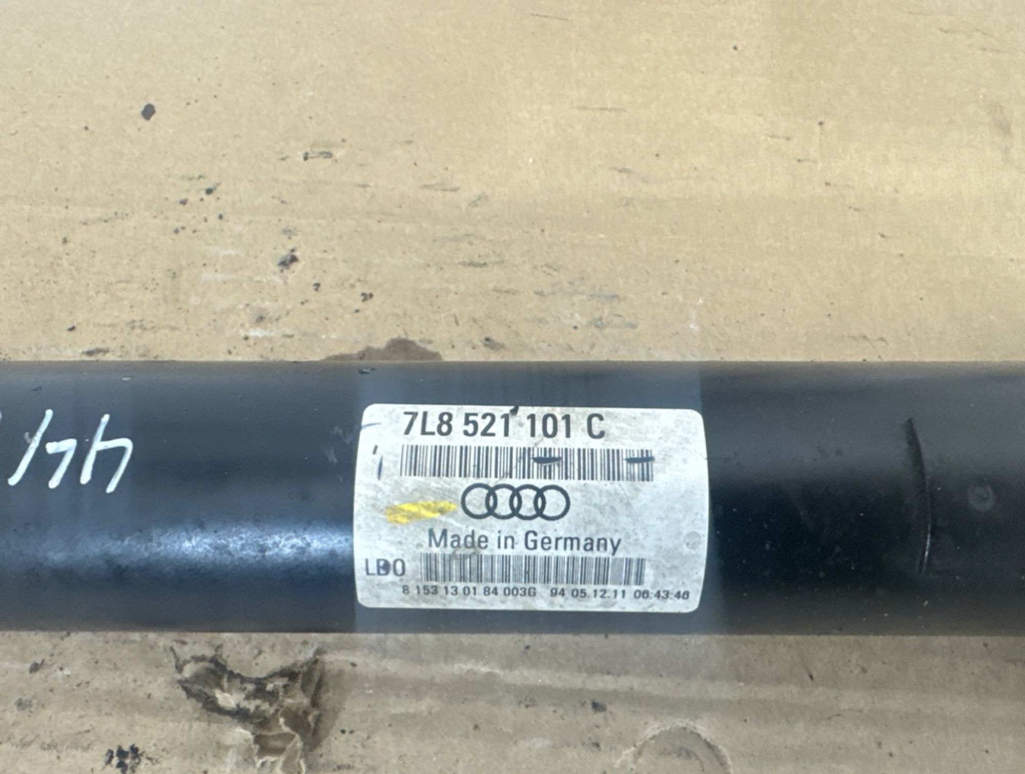 Карданный вал передний Volkswagen Touareg CRCA, 5500 рублей, Ростов-на-Дону