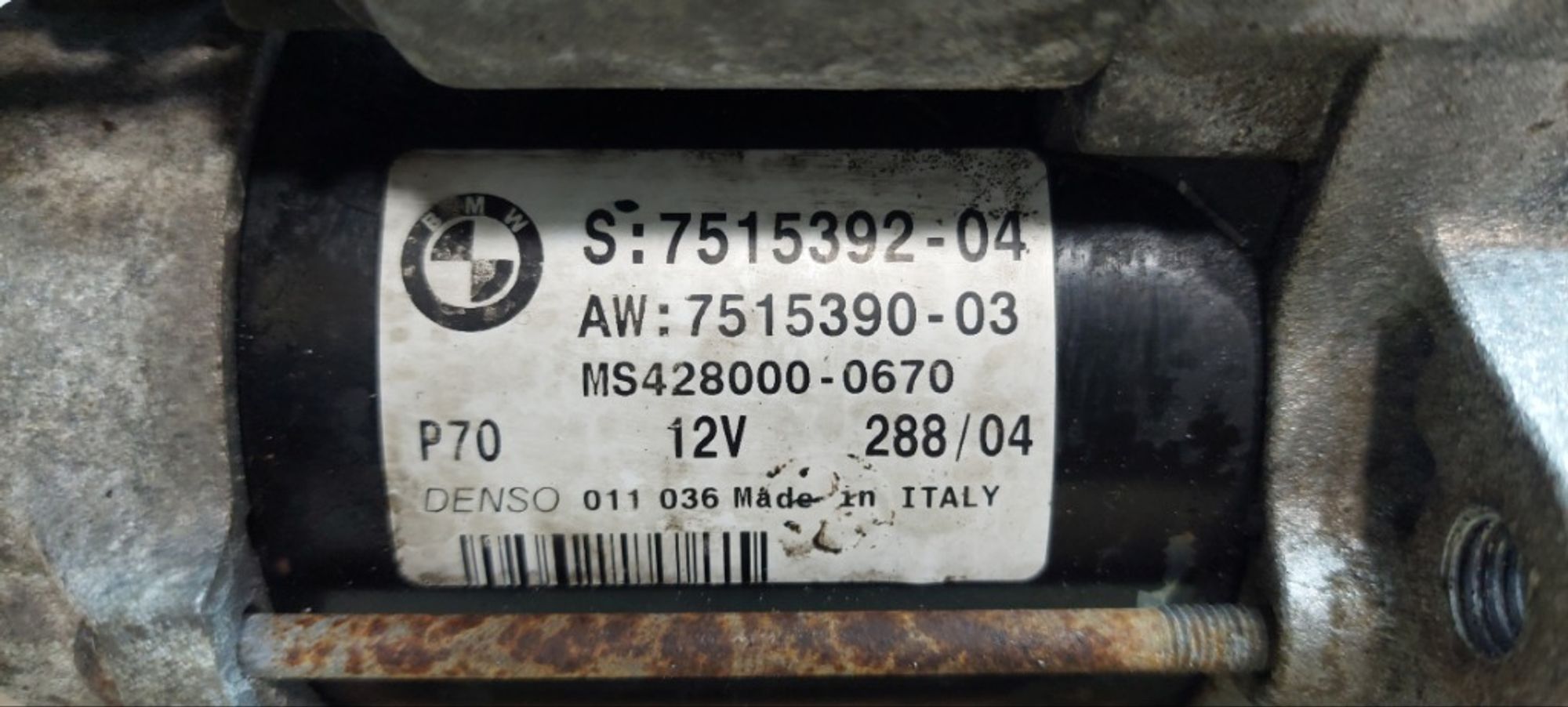 Стартер BMW 5-Series M54B22 (226S1), 3500 рублей, Ростов-на-Дону