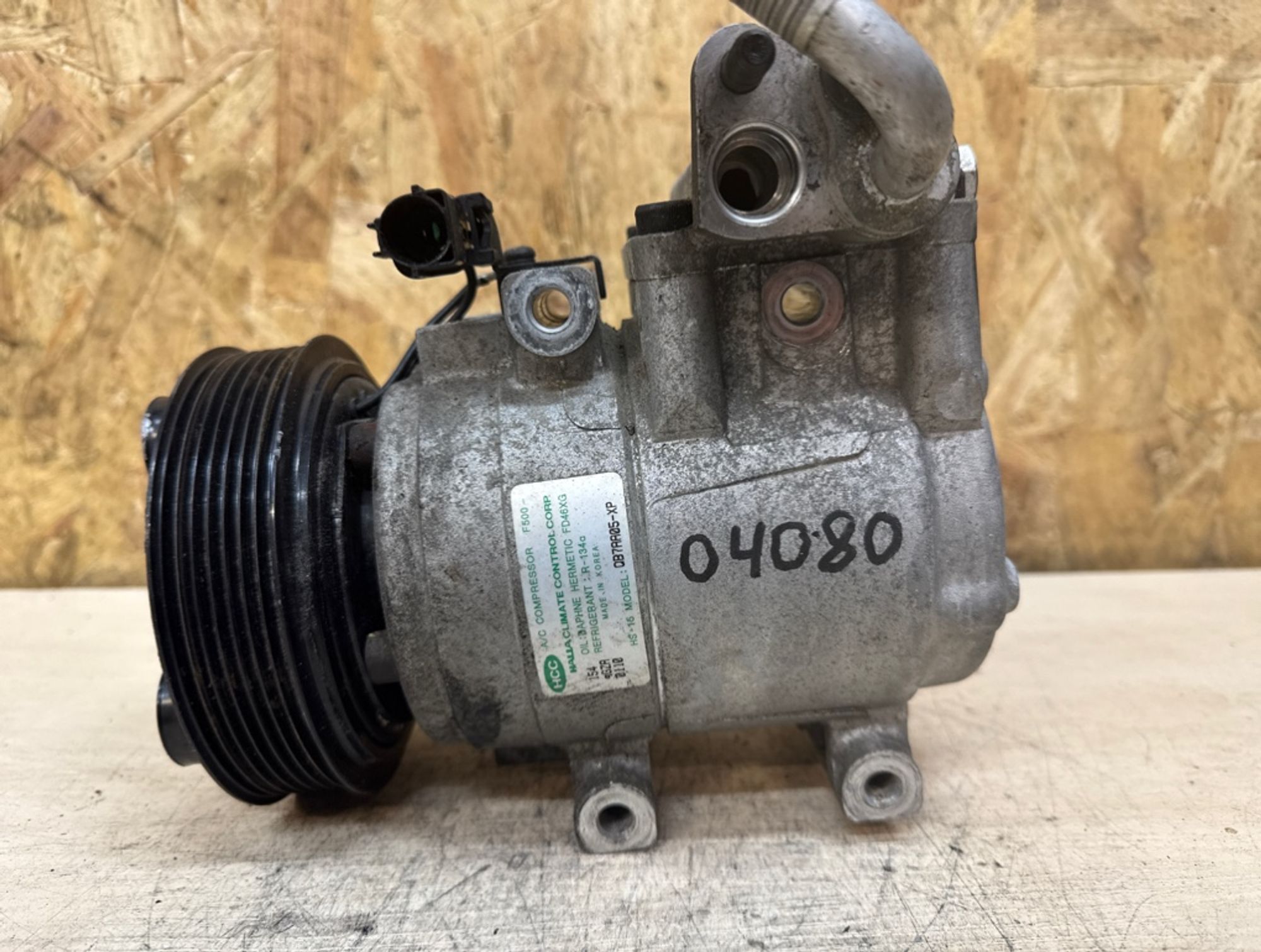 Компрессор кондиционера KIA Sorento D4CB, 7000 рублей, Ростов-на-Дону