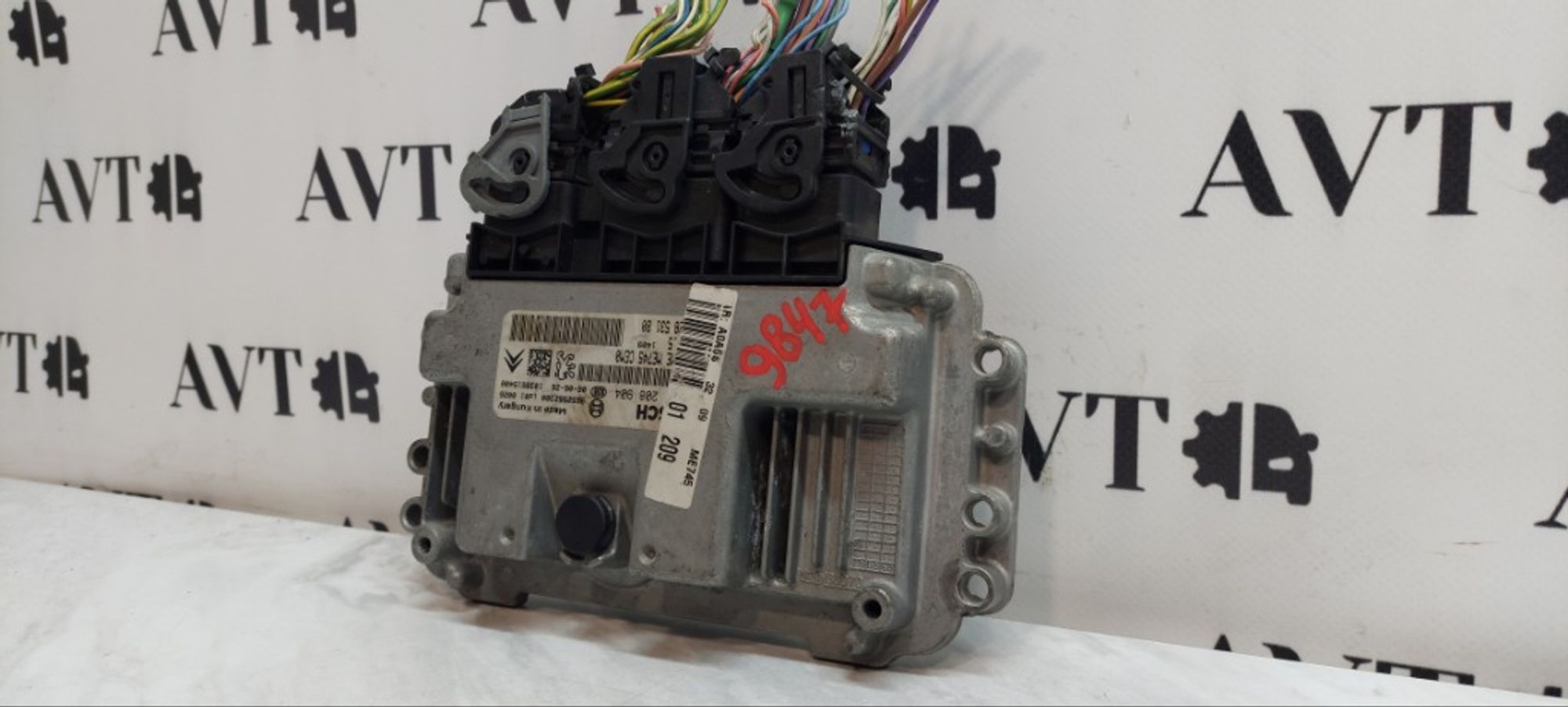 Блок управления двигателем Peugeot 206 TU5JP4 NFU, 8000 рублей, Ростов-на-Дону